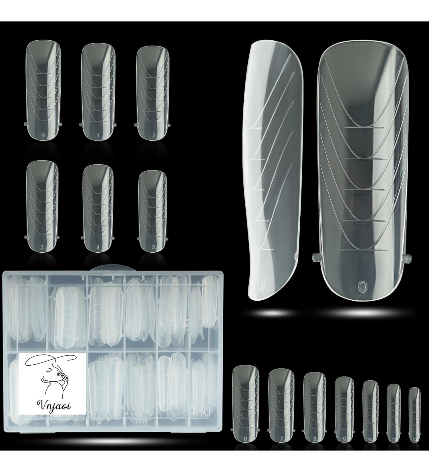 VNJAOI 130 Poly Breathe Gel - Dual Nail Shapes & Scale Designer Coffin Nails for Salon & DIY Gel Manicure Art - Buy Online on GoSupps.com