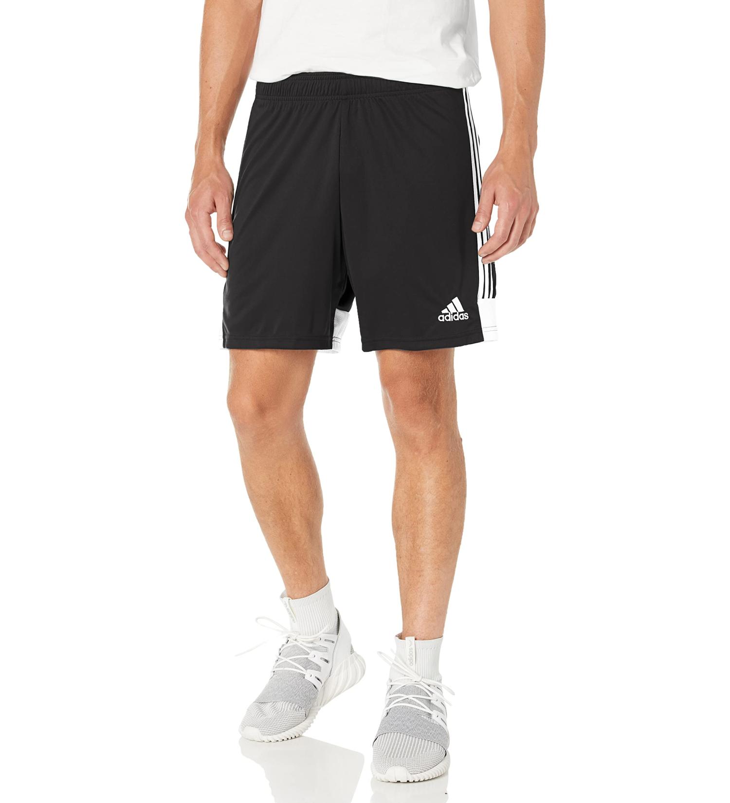 adidas Men's Tastigo 19 Shorts Medium - Black/White | Quality Athletic Wear - Buy Online on GoSupps.com