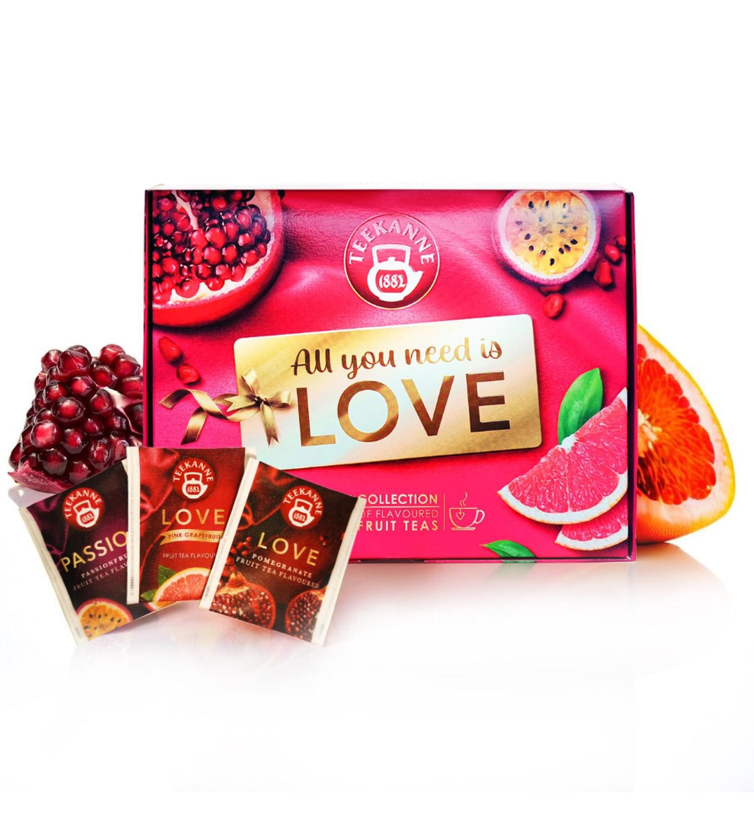  DEKOND TEEKANNE - Love Collection Tea Box - Fruit Tea Blend - 3 x 10 tea bags - 67.5 g - Buy Online on GoSupps.com
