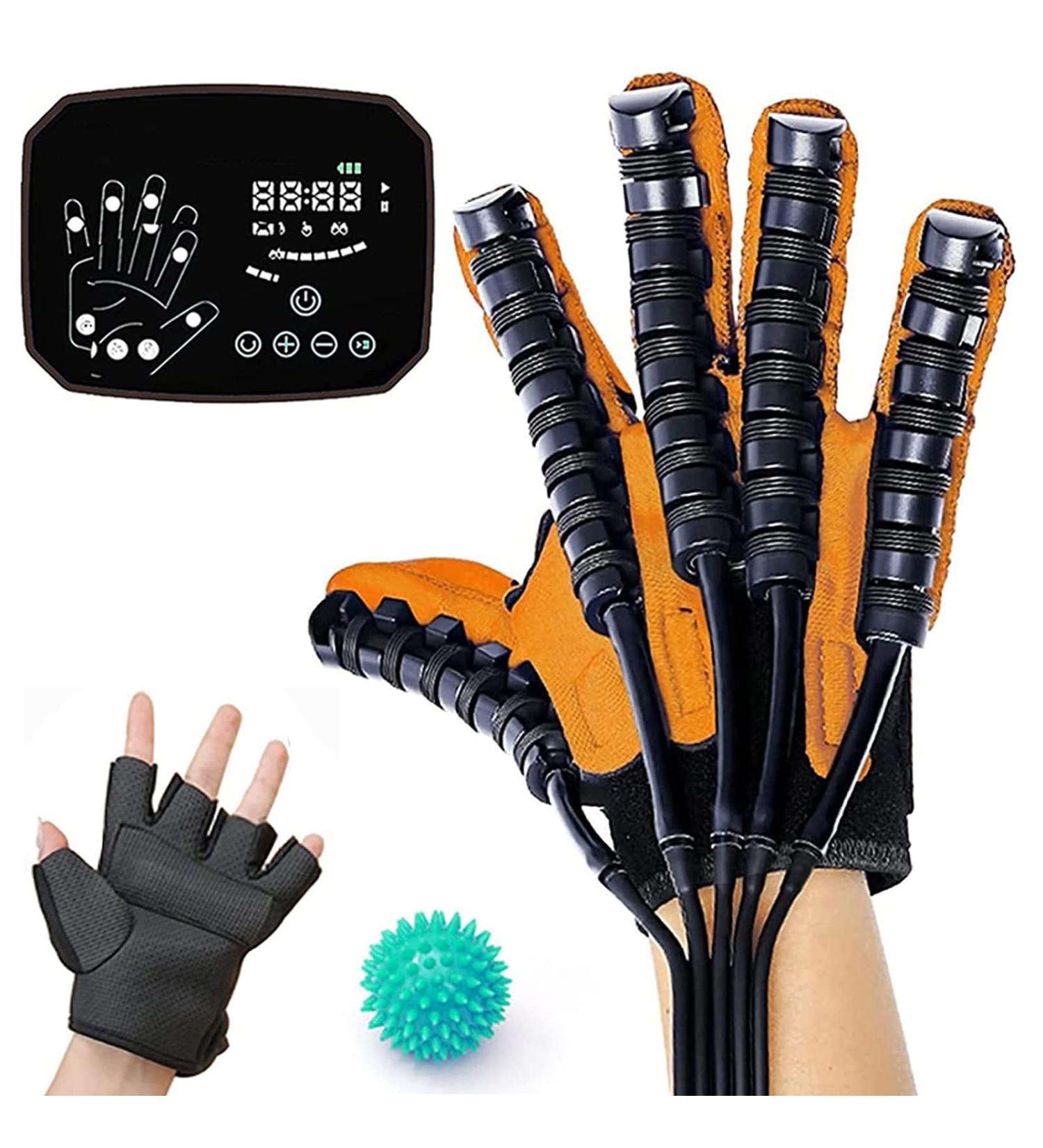 Hand Rehabilitation Robot Gloves 5 trachea independent control 4-pump power 3-modes Stroke Hemiplegia Hand Splint Finger Orthosis Can Be Trained Independently(Size:XXL size Color:right hand) XXL size right hand - Buy Online on GoSupps.com