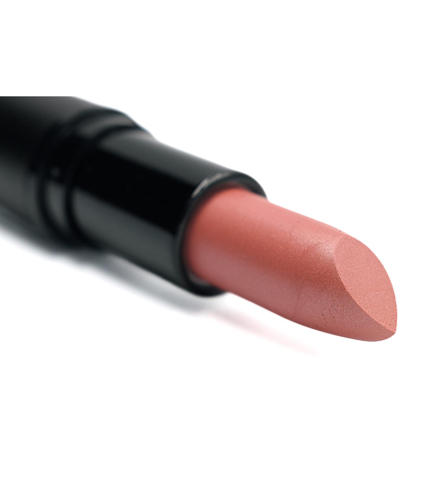 Pure Ziva Barely Beige Nude Pink Creamy Pearl Lipstick - Moisturizing, Paraben-Free, Cruelty-Free - Buy Online on GoSupps.com