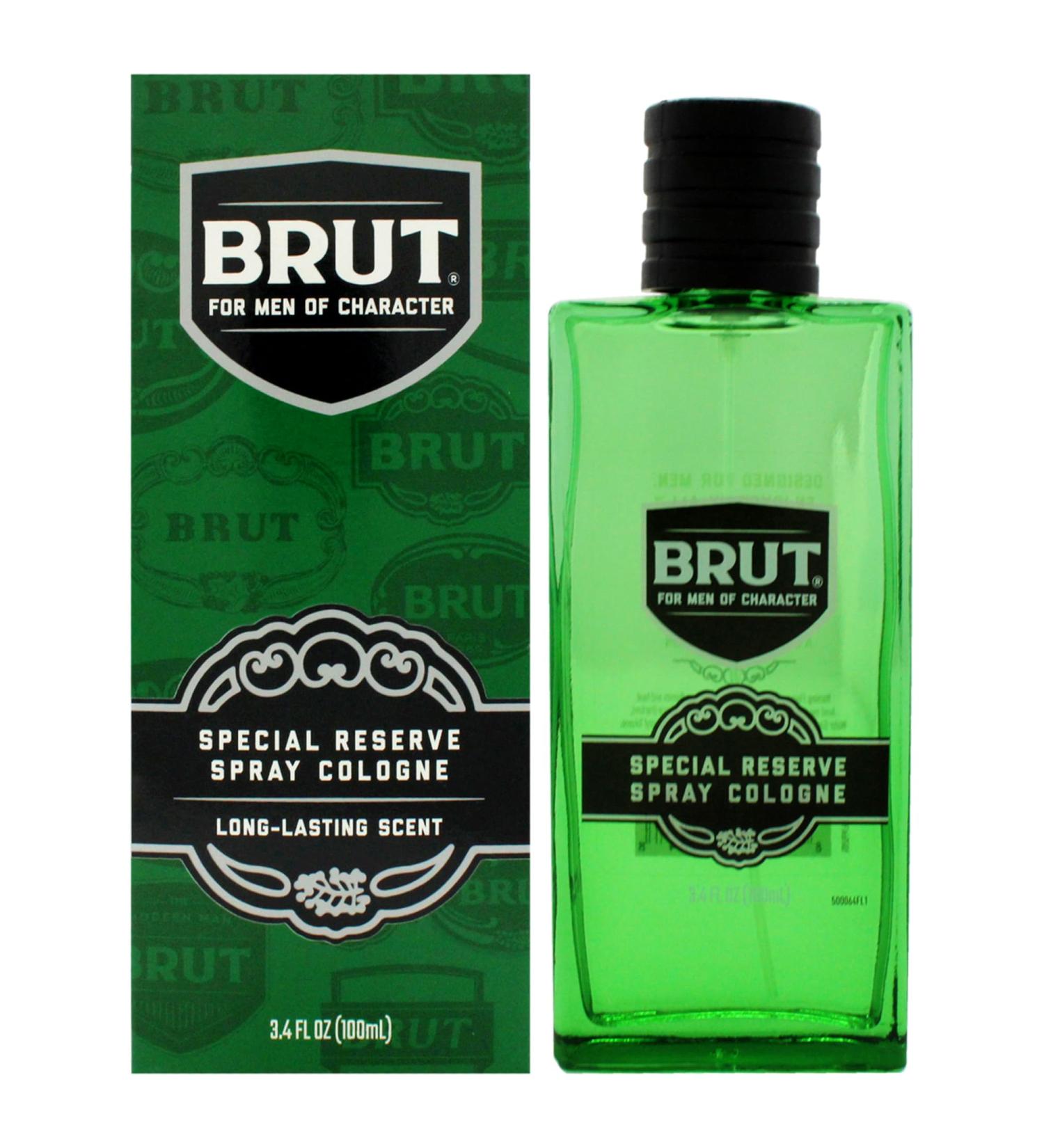 Brut Special Reserve for Men - 3.4 oz EDC Spray - Buy Online on GoSupps.com