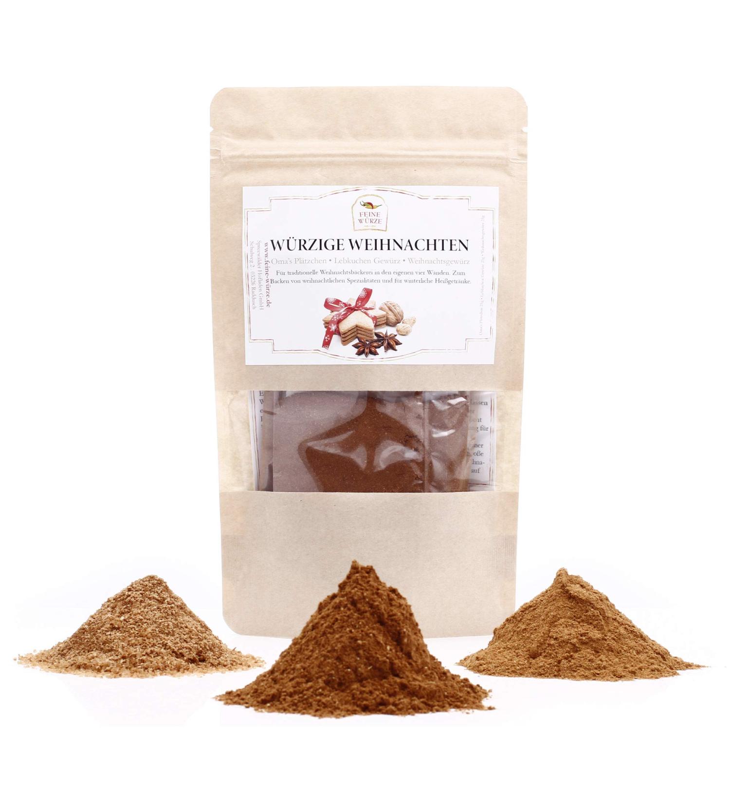  Feine W rze Christmas Spice Kit | Granny Cookies | Classic Christmas Spices | Premium Quality | Gluten Free | 75g - Buy Online on GoSupps.com