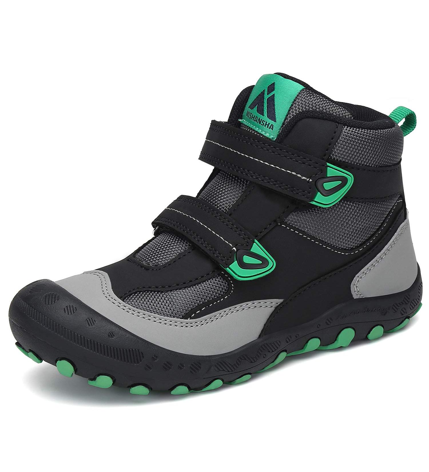 Mishansha Kids Water Resistant Hiking Boots - Black, Size 13 Little Kid - Buy Online on GoSupps.com