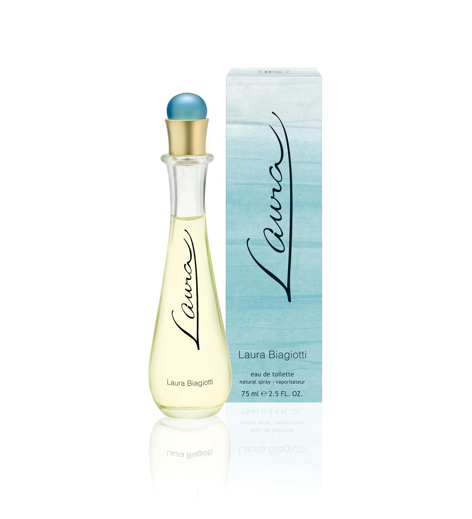 Laura Biagiotti - Laura - Eau de Toilette Spray Perfume for Women - Feminine Fragrance With Blend of Fruity Cocktail & Delicate Floral Notes - 1.6 oz 1.6 Fl Oz - Buy Online on GoSupps.com