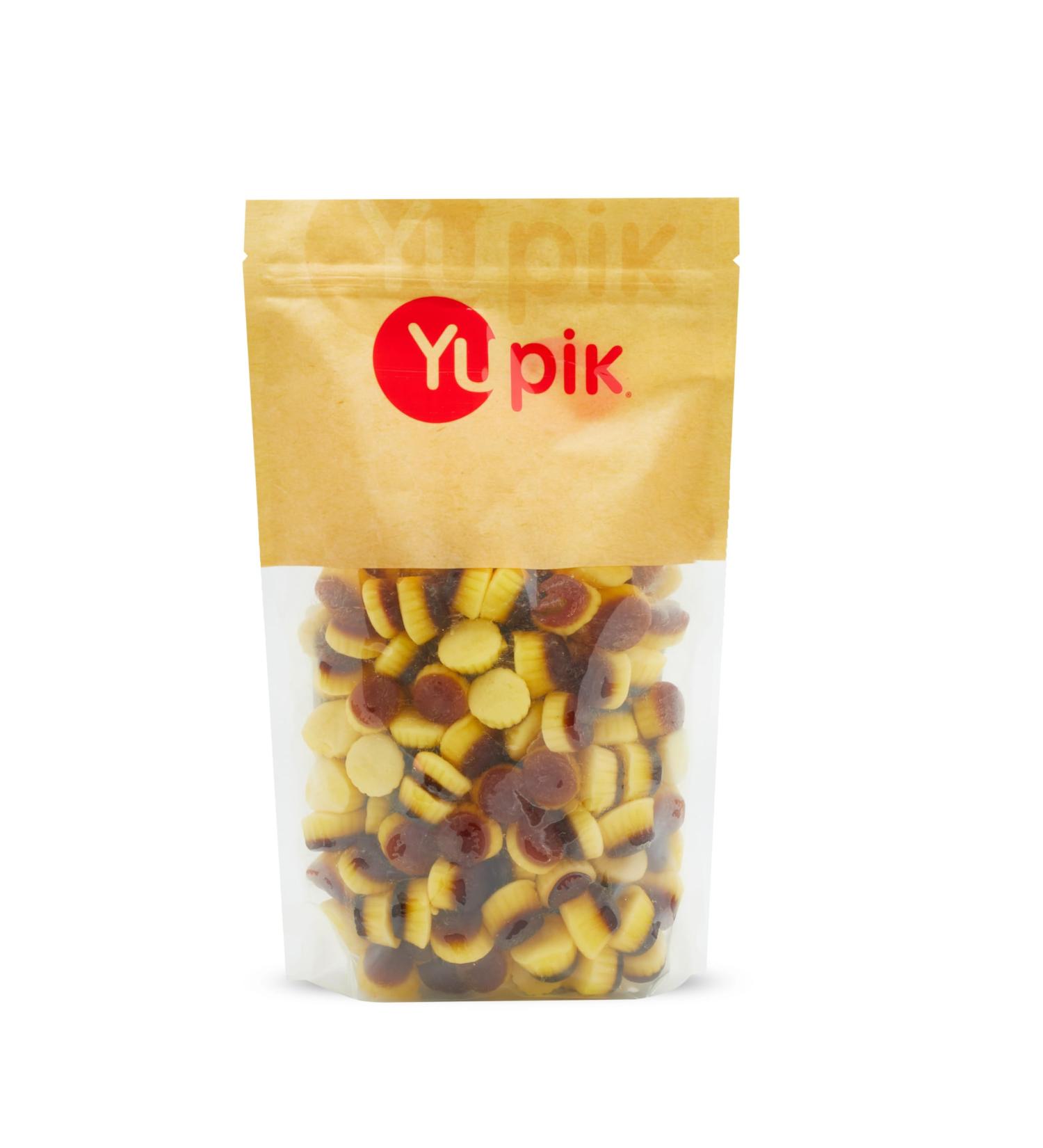 Yupik Gummy Creme Brulee 1 kg Gluten-Free Soft & Chewy Gummies Creamy Flavor Dessert-Like Treats Sweet Candy Delicious Snack Ideal for Gifting & Holidays 1 kg (Pack of 1) - Buy Online on GoSupps.com