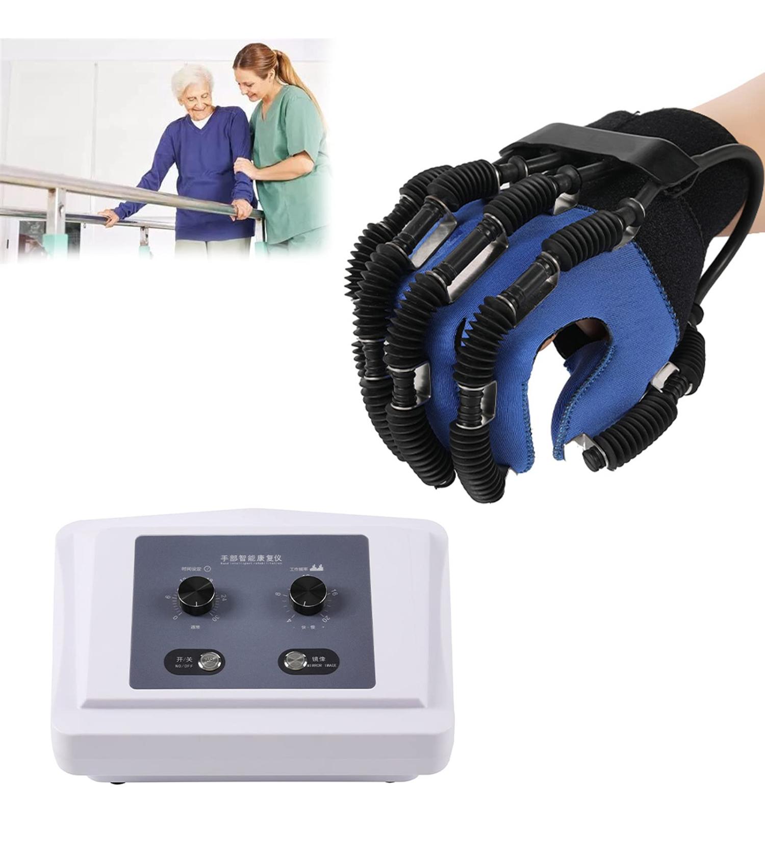 Rehabilitative Orthoses Finger Orthoses Exoskeleton Manual Training Hand Stroke Hemiplegia Rehabilitation Training Equipment Right Large - Buy Online on GoSupps.com