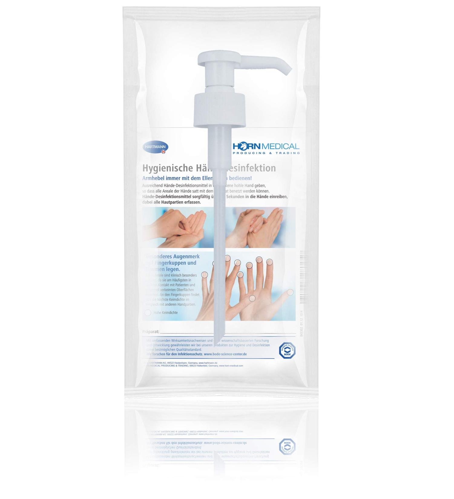 Horn Medical Dosing Pump for 500 ml Bottles - Bode & Sch lke | International Shipping Available - Buy Online on GoSupps.com