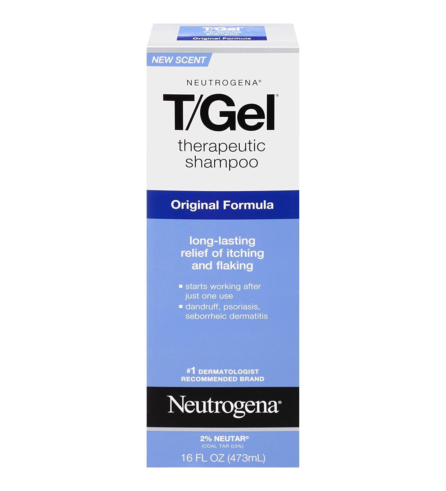 Neutrogena T/Gel Therapeutic Shampoo Original Formula 16 oz - Pack of 2 - Buy Online on GoSupps.com