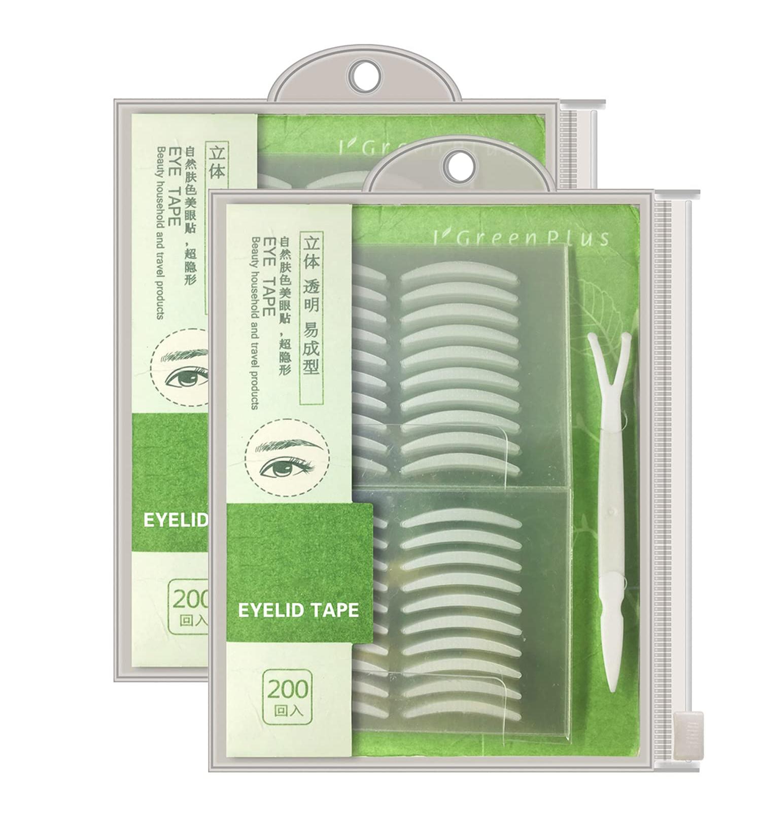 800Pcs Natural Invisible Eyelid Tape Stickers - Medical-grade Fiber Instant Eye Lift - Perfect for Mono-Eyelids - Buy Online on GoSupps.com