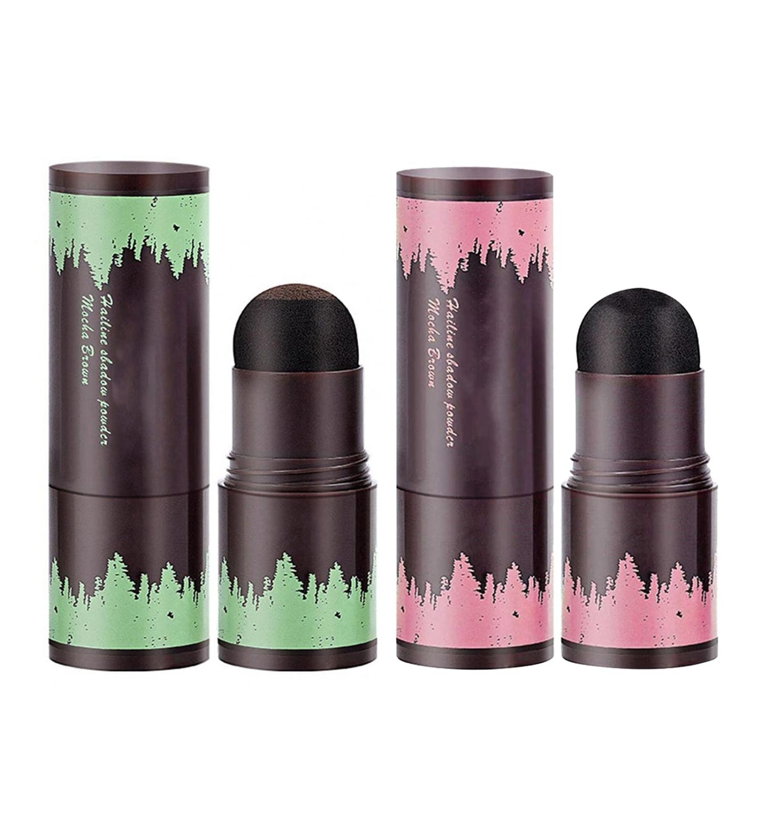 Janenisa Hair Powder - Waterproof Hairline Contouring Shadow Powder in Natural Black+Brown Shade - Buy Online on GoSupps.com