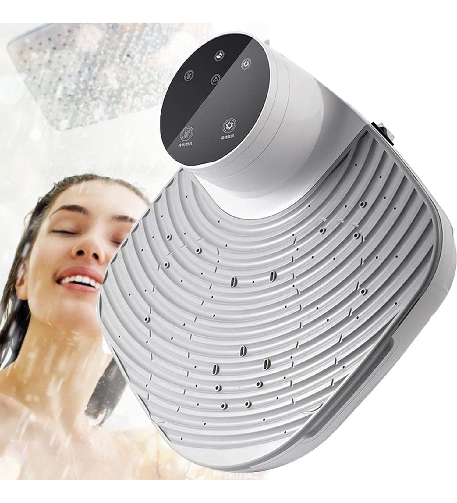 WEVRMQDY Body Dryer Full Body Dryer for The Shower Hot and Cold Air Multi-Speed Switching 1300w Full Body Dryer Machine Skin Body Dryer Hair Dryer with Gravity Sensor - Buy Online on GoSupps.com