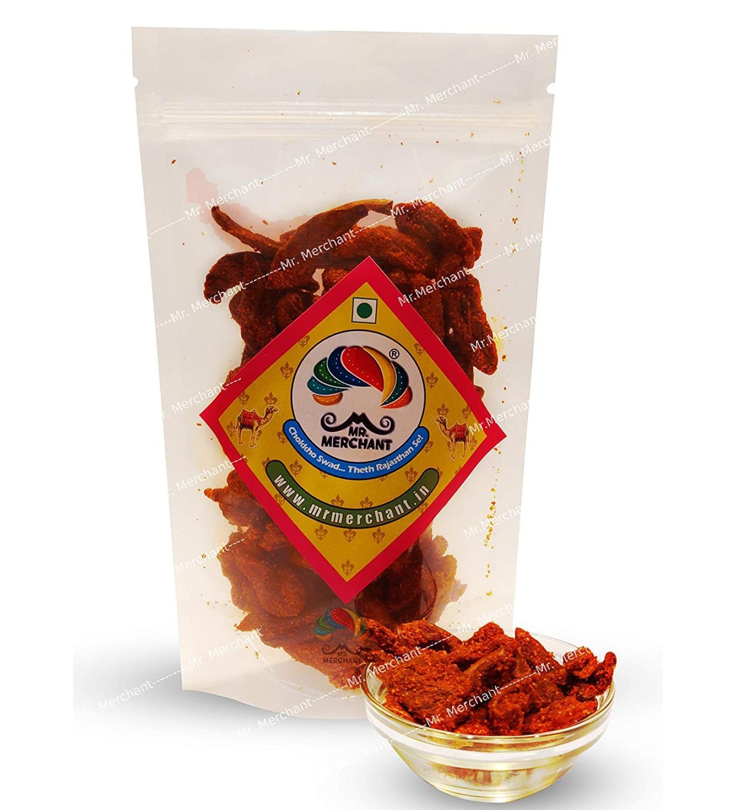 Mr. Merchant Tikhi Kairi Masala Kairi Chatpati Kairi (Spicy Mango) (Very Sour) (200 gm)_Packing May Vary