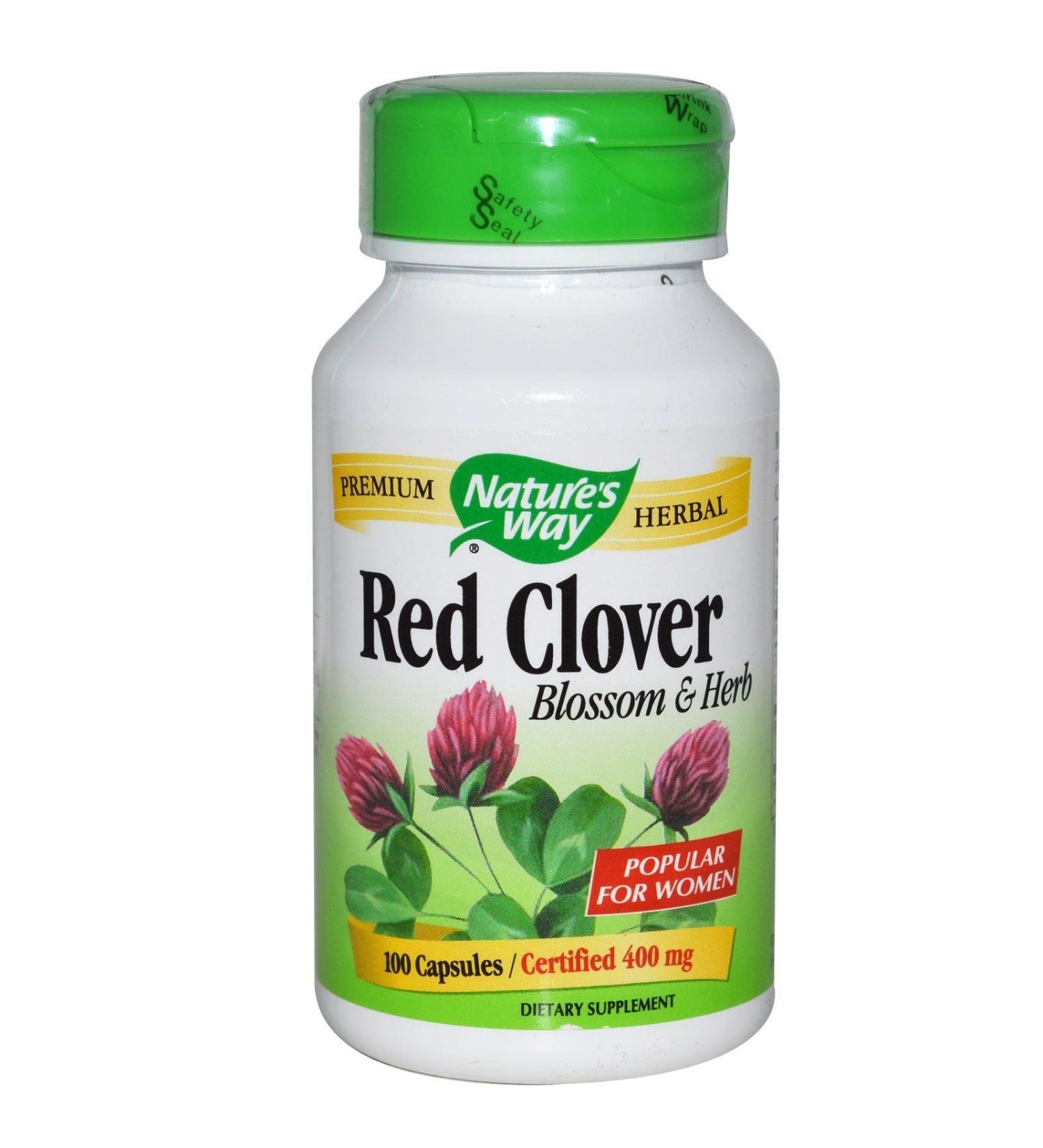 Natures Way Red Clover Blossoms