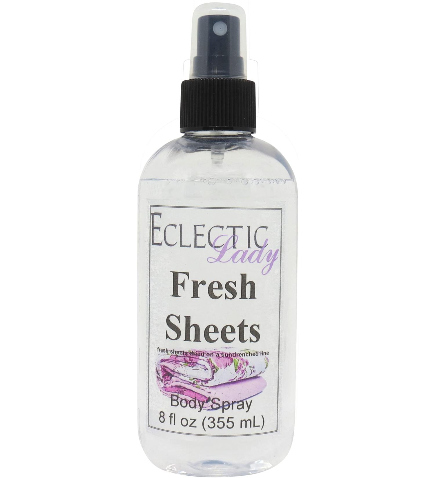 Fresh Sheets Body Spray 8 ounces Body Mist for Women with Clean Light & Gentle Fragrance Long Lasting Perfume with Comforting Scent for Men & Women Cologne with Soft Subtle Aroma For Daily Use 8 Fluid Ounces - Buy Online on GoSupps.com