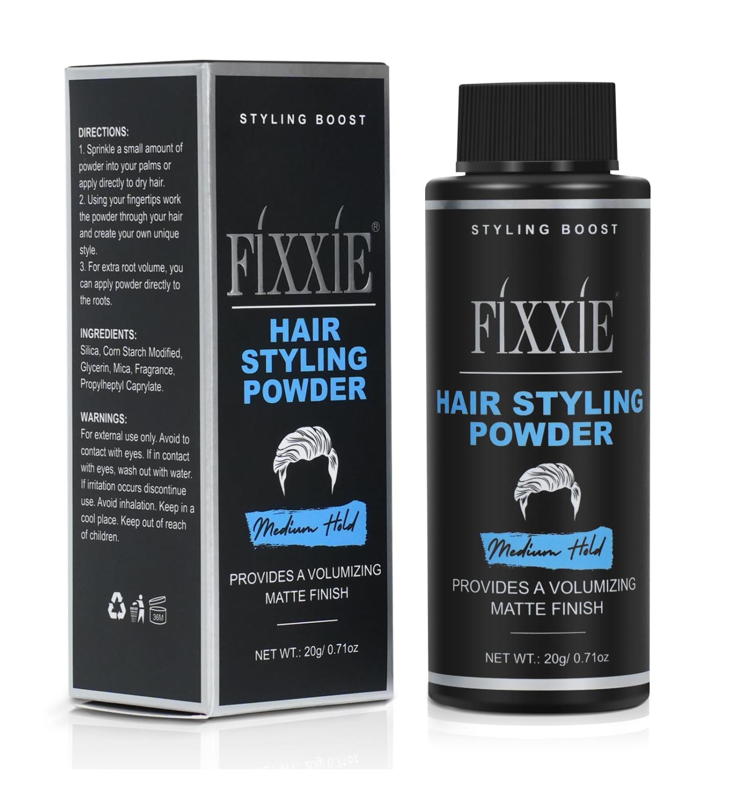 Buy Natural Hair Styling Powder for Volume & Texture - Strong Hold Volumising Powder for Men | 20g - Buy Online on GoSupps.com