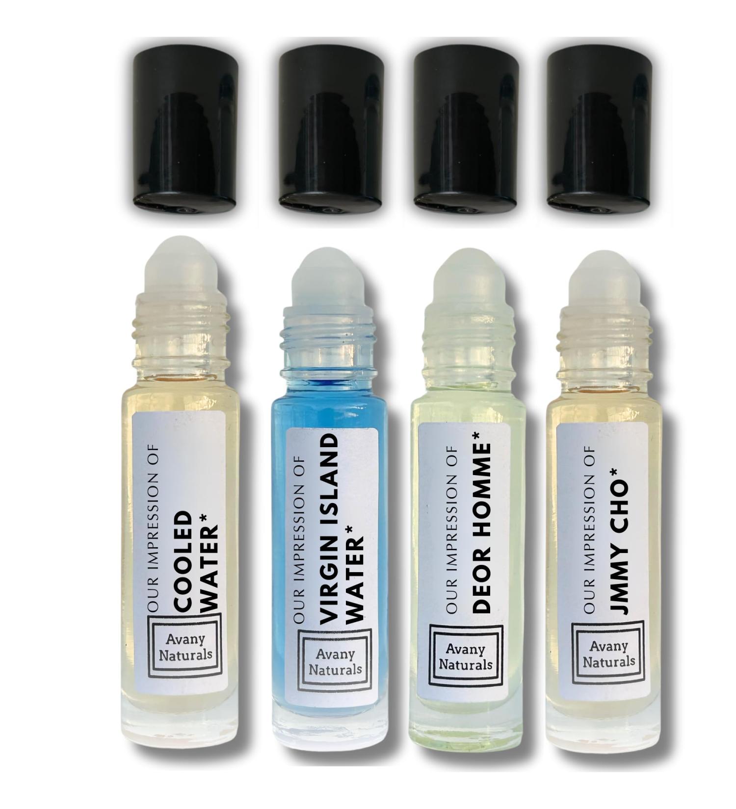 Replicant Cologne For Men - Mini Perfume Set Fragrance Body Oil Sample Cologne for Men Roller Perfume Man Perfume 4 Pc (Fresh Set) - Buy Online on GoSupps.com