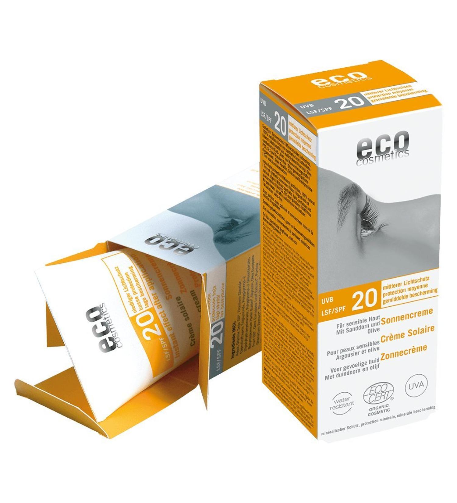 eco cosmetics sun protection sun cream 75 ml