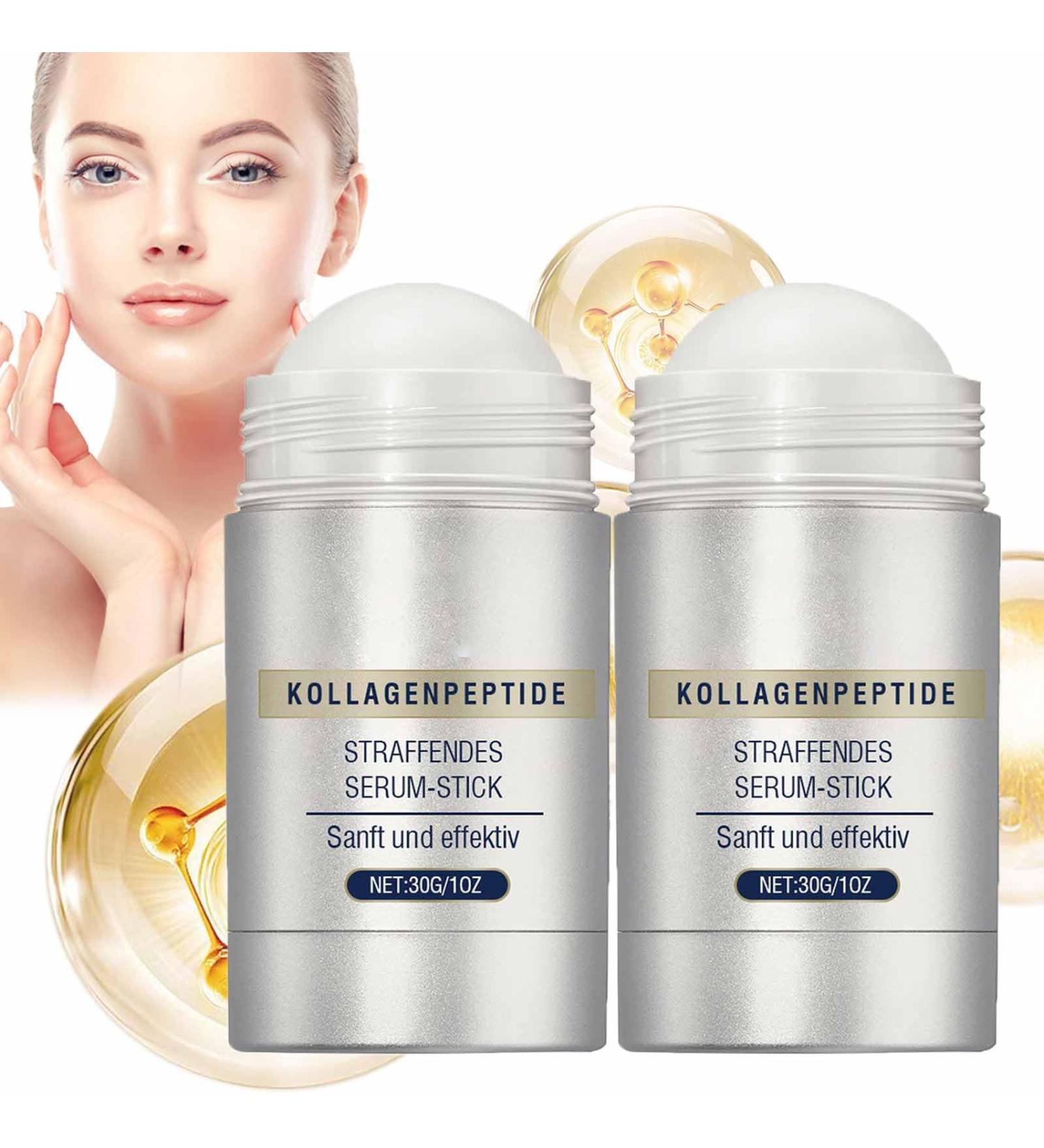 SHENGZE Collagen Peptide Firming Serum StickAntiAging Face MoisturizerRetinol Facial Tightening StickNeck Face Care Serum Stick Improve Skin ElasticityReduces Wrinkles & Fine Lines 2pc - Buy Online on GoSupps.com