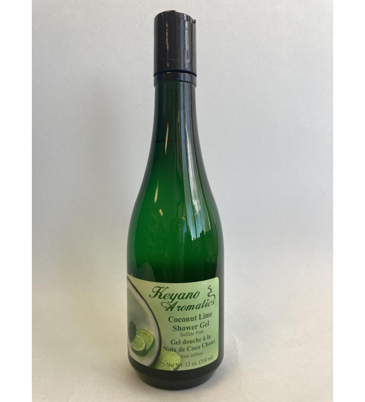 Keyano Aromatics Coconut lime shower gel 12 Oz.