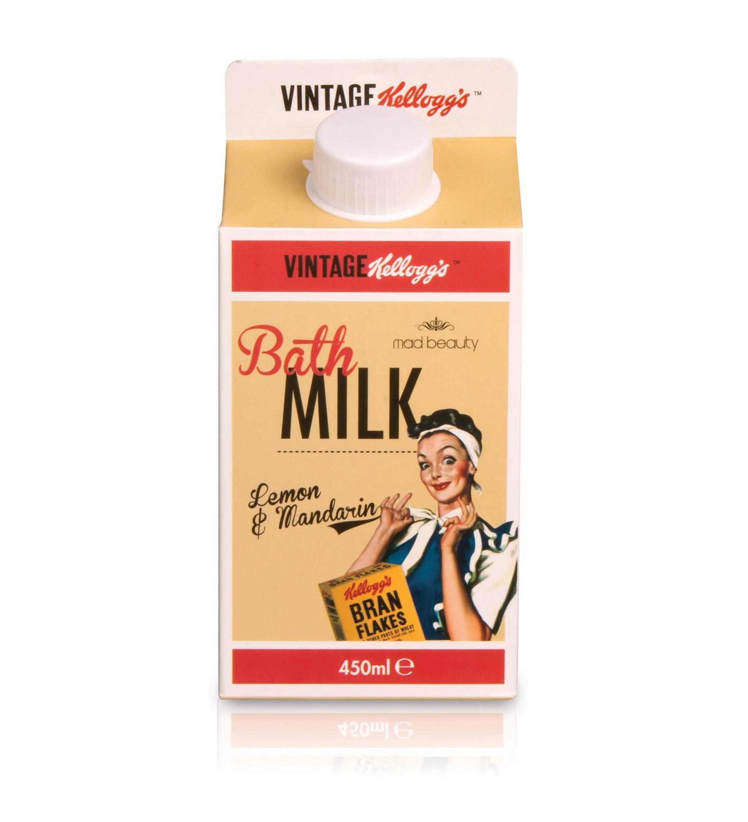 Vintage Kellogg's Lemon swimming milk