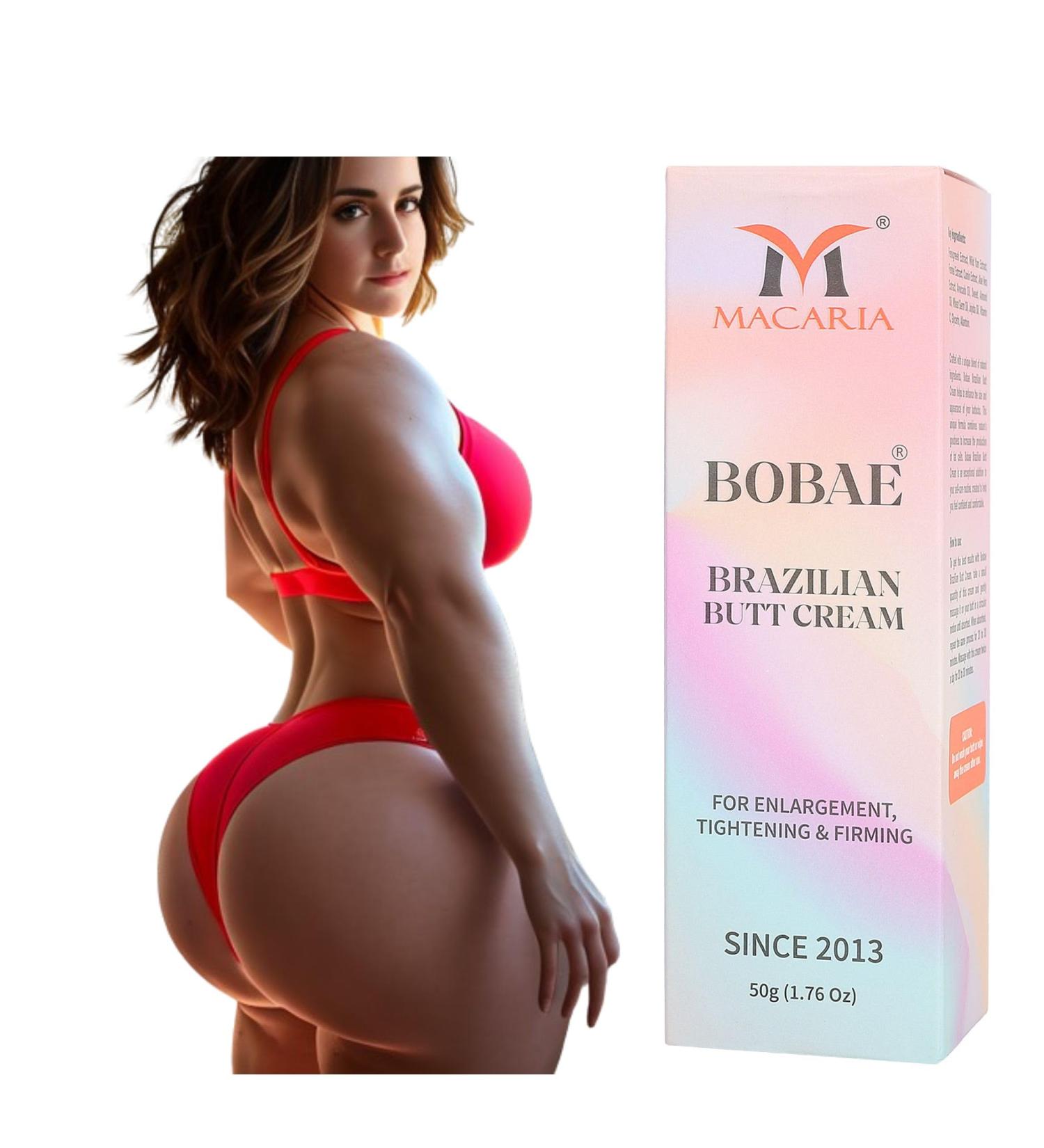 MACARIA Buttock Hips Booty Enlargement Cream Gel For Butt Bum Growth For women & Girls Good Figure - Buy Online on GoSupps.com