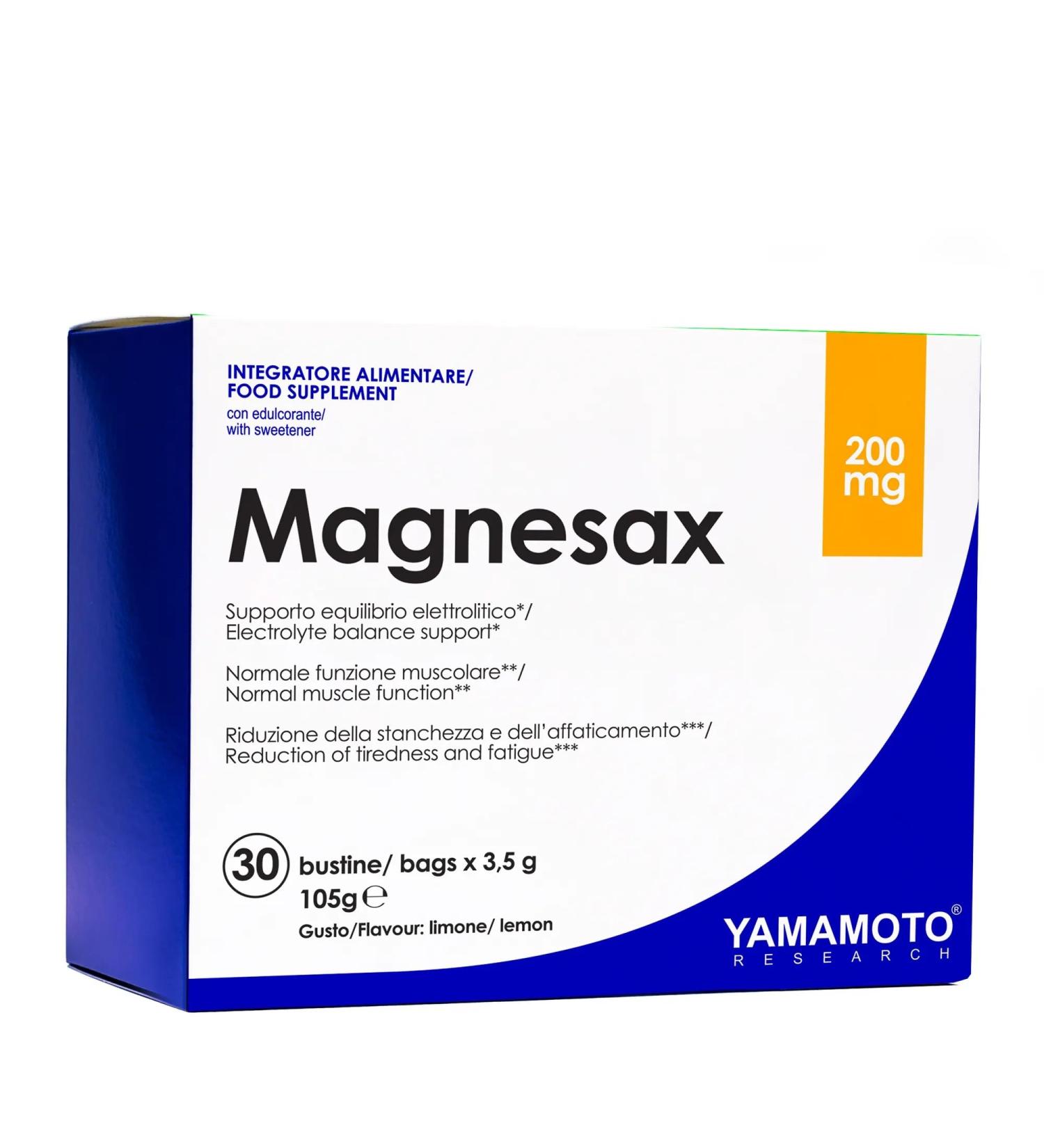 YAMAMOTO RESEARCH YAMAMOTO RESEARCH Magnesax - 30 sachets of 3.5 g