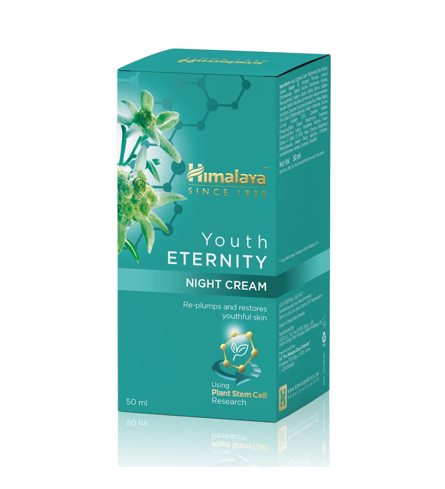 Himalaya Youth Eternity Night Cream -50ml - Buy Online on GoSupps.com