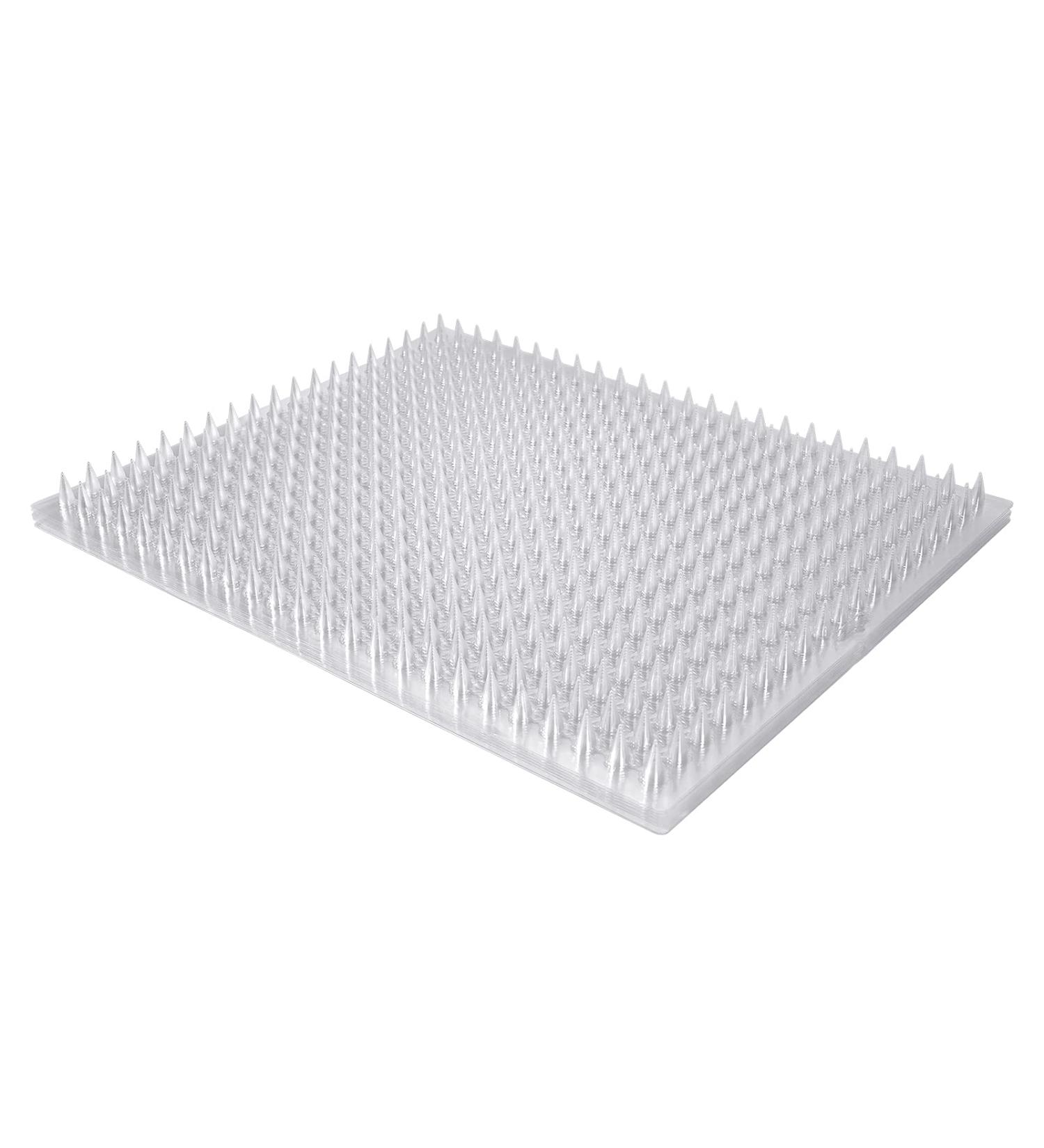 Zipcase Cat Repellent Deterrent Outdoor Scat Mat 8 Pack with Tape - Covers 12 Sq.ft - 16 x 13 Inches - Ideal for Cats, Dogs, and Pests - Buy Online on GoSupps.com