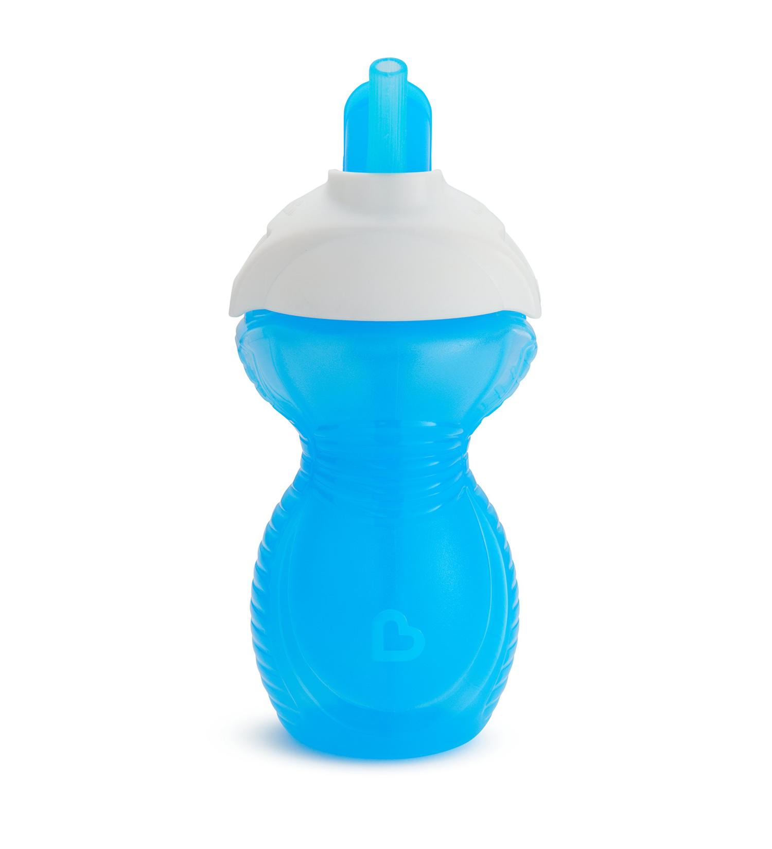 Munchkin  Click Lock  Flip Straw Toddler Cup  9 Ounce  Blue - Buy Online on GoSupps.com