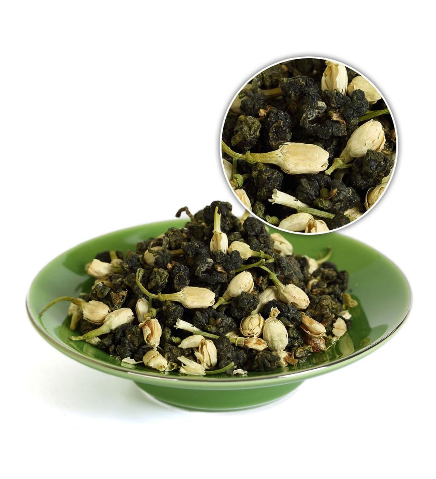  GOARTEA GOARTEA 250g (8.8 Oz) Organic Supreme Taiwan High Mountain Jasmine Tung Ting TungTing Dong Ding DongDing Wulong Oolong Tea Tea - Buy Online on GoSupps.com