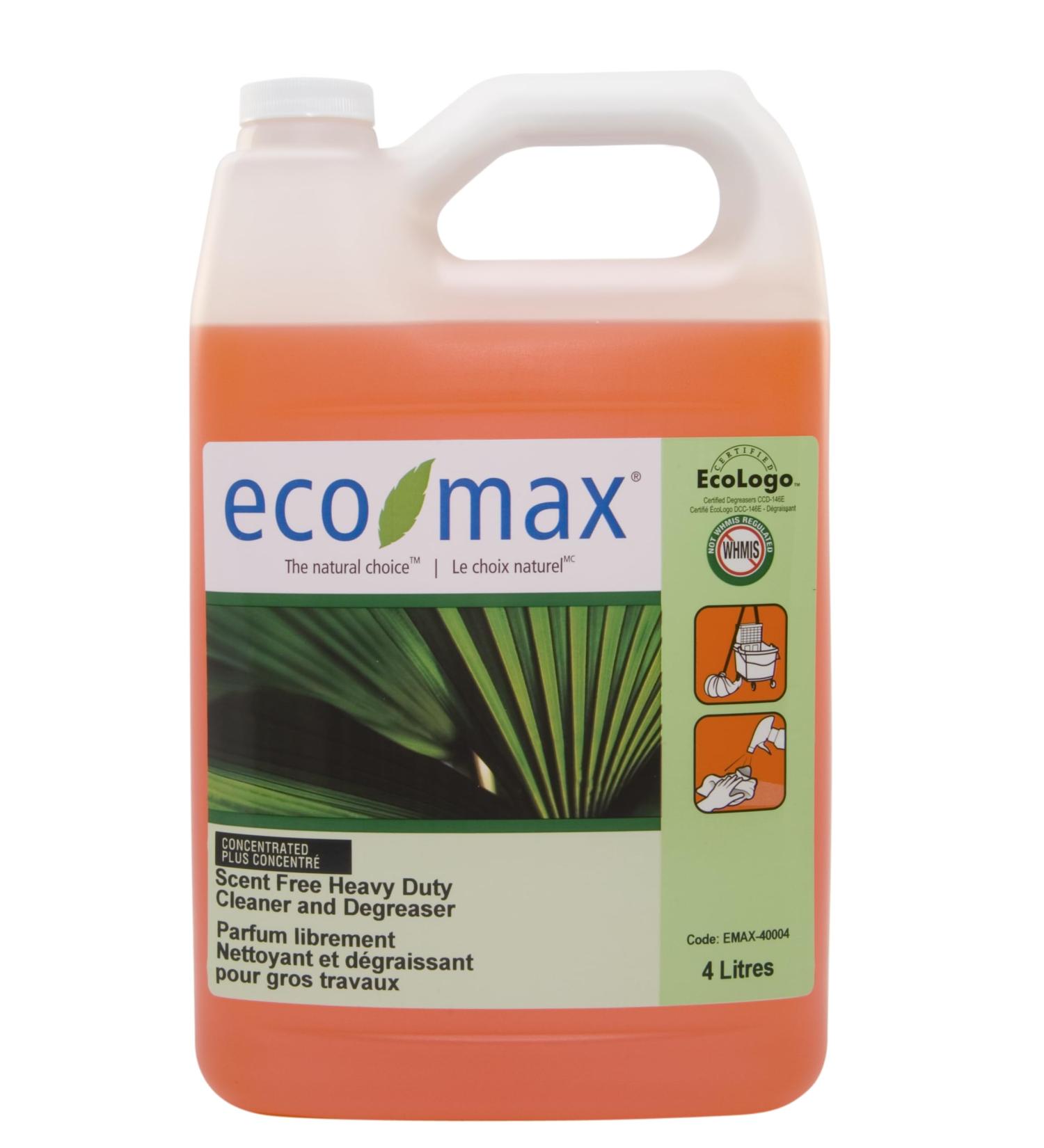 Eco-Max Scent Free Heavy Duty Cleaner & Degreaser