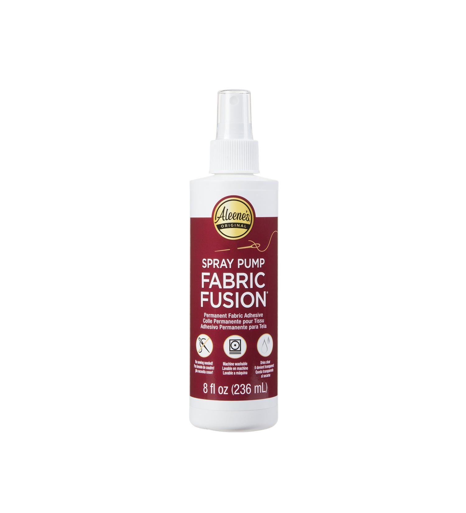 Aleene's Fusion Spray Pump Fabric Adhesive - Fast Drying & Permanent - White - Buy Online on GoSupps.com