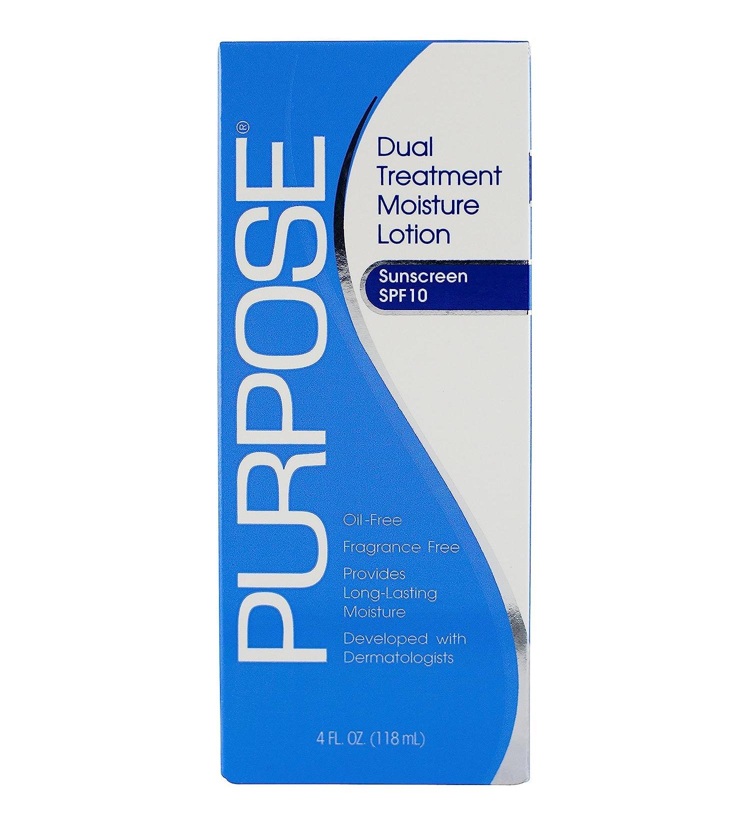 Purpose Dual Treatment Moisture Lotion with SPF 10 4 Ounces each (Pack of 5) - Buy Online on GoSupps.com