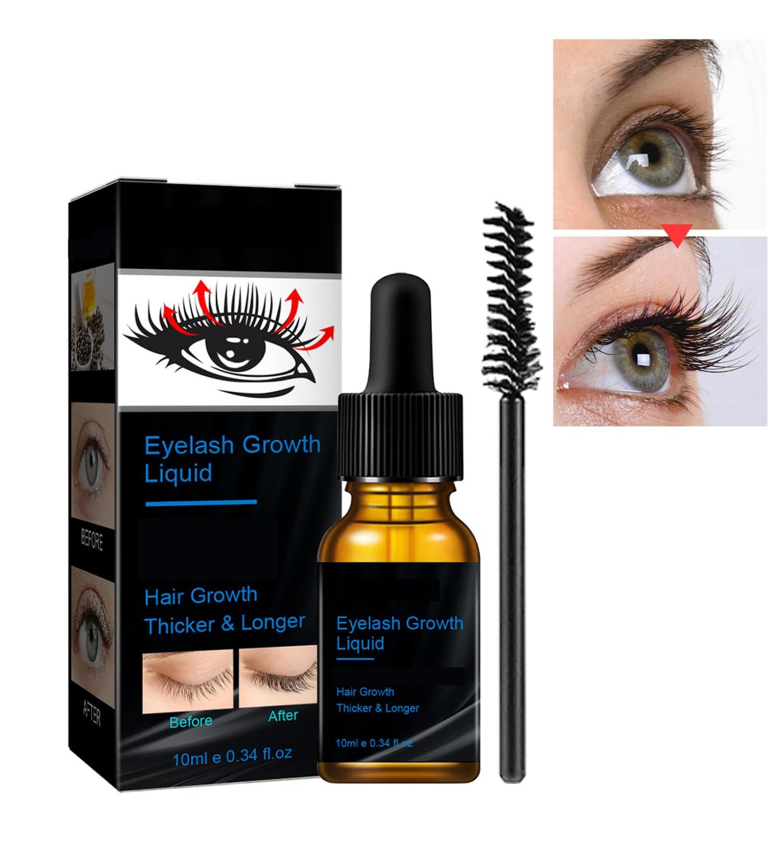 Dyceittdia Castor Oil Mascara Liquid Eyelash Treatment Castor Oil for Eyelashes Conditioner for Thick Curly Lashes Natural Volume No Smudges Mascara1 - Buy Online on GoSupps.com