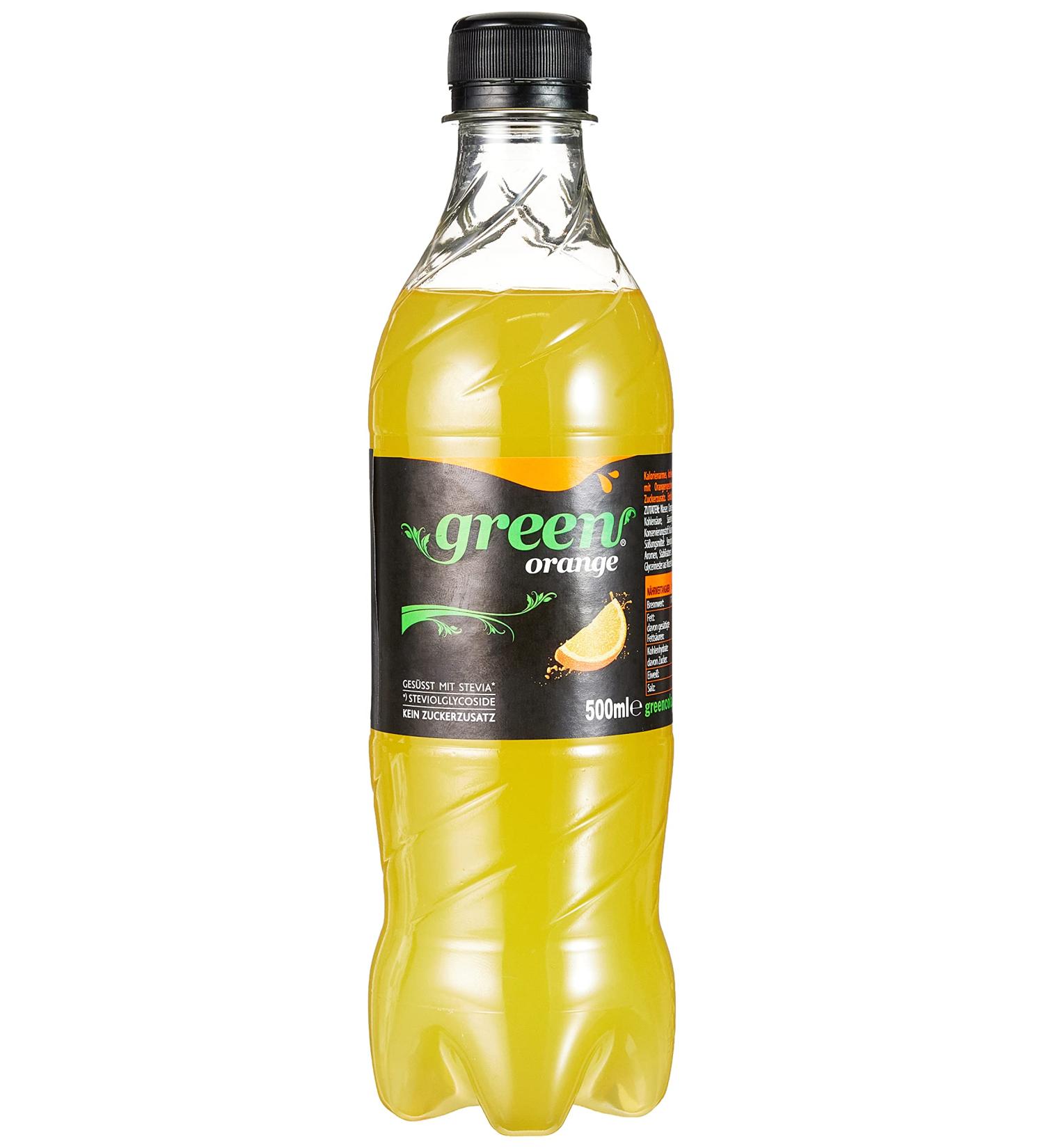 Buy Green Cola Orange DPG PET - 6 Pack (6 x 500ml) | Refreshing Orange Flavor - International Shipping Available - Buy Online on GoSupps.com