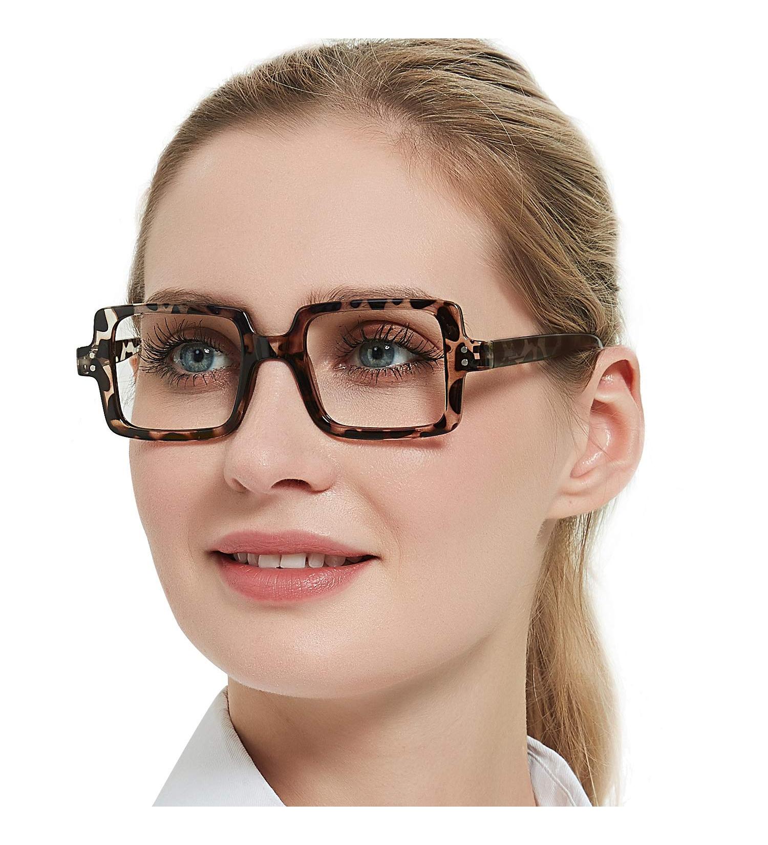 OCCI CHIARI Women's Reading Glasses 3.5 - Stylish Nerd Frames | Available in Multiple Strengths (1.0 to 6.0) - International Shipping - Buy Online on GoSupps.com