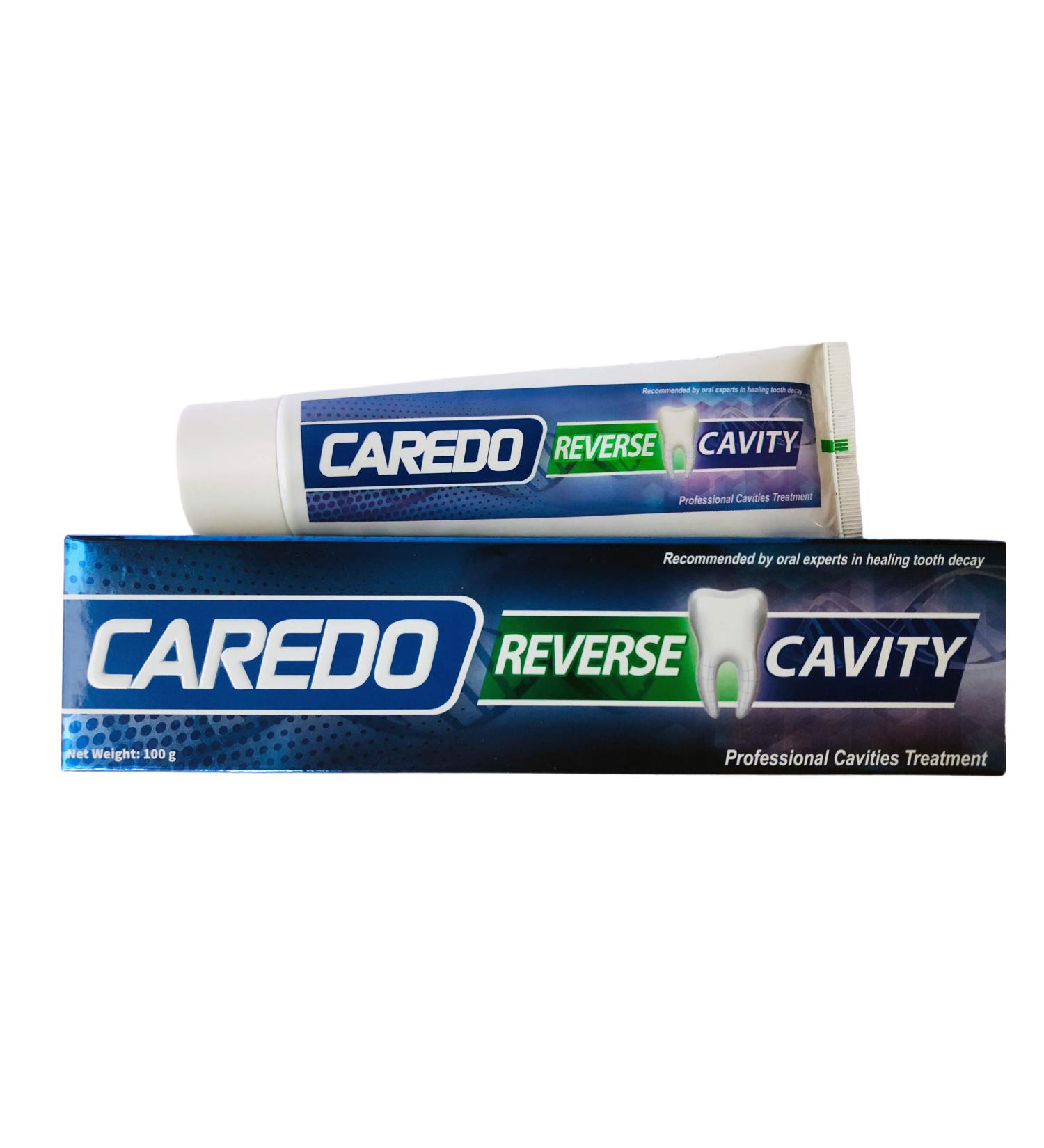 CAREDO Adult Tooth Decay Treatment Toothpaste - Repair Cavities, Dental Caries - Hydroxyapatite Formula, Fluoride-Free Spearmint - 3.5oz (Pack of 1) - Buy Online on GoSupps.com