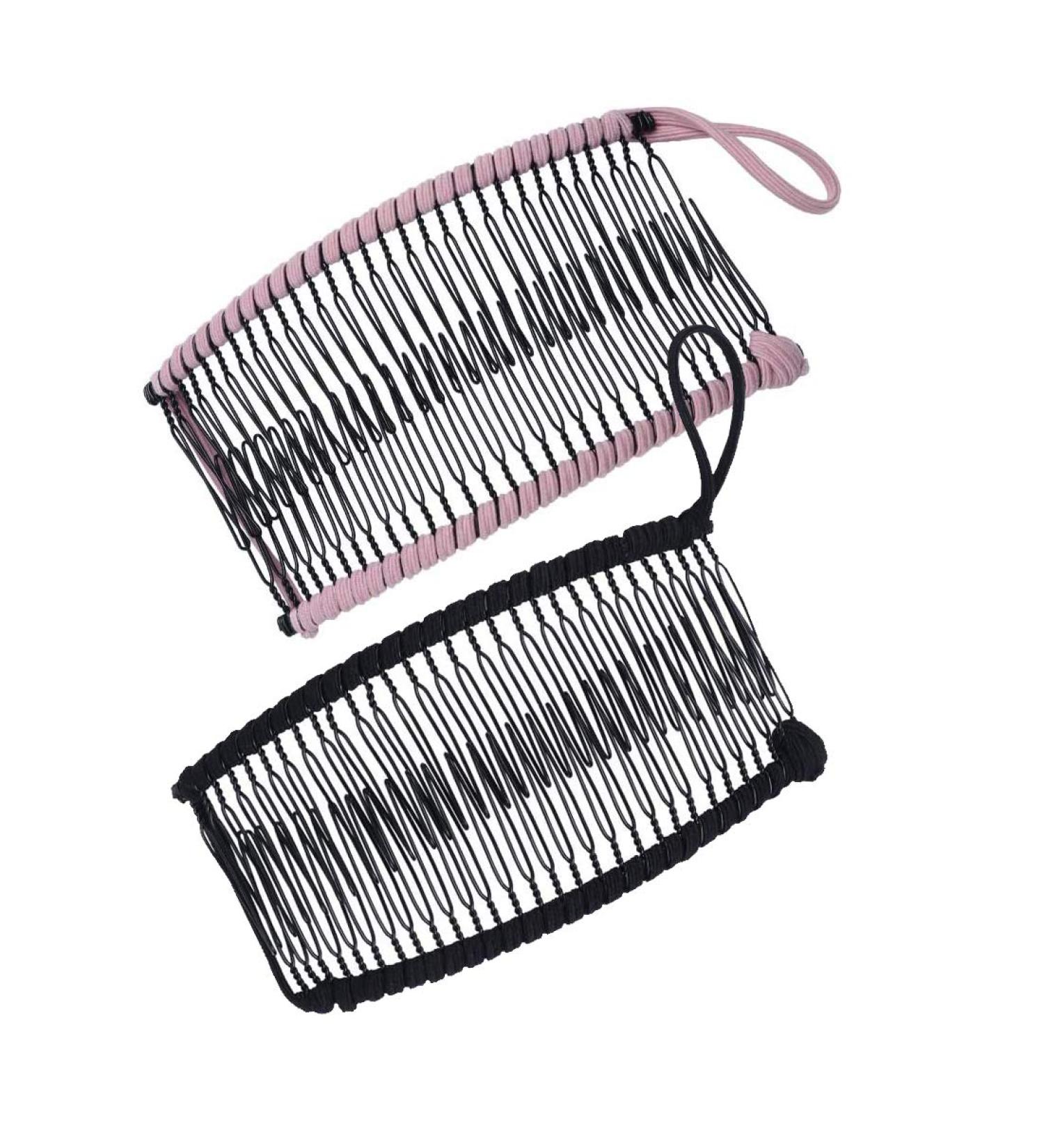Buy XLKJ Vintage Banana Hair Clip - 2 Pieces Stretchable Comb for Women & Girls | International Shipping - Buy Online on GoSupps.com