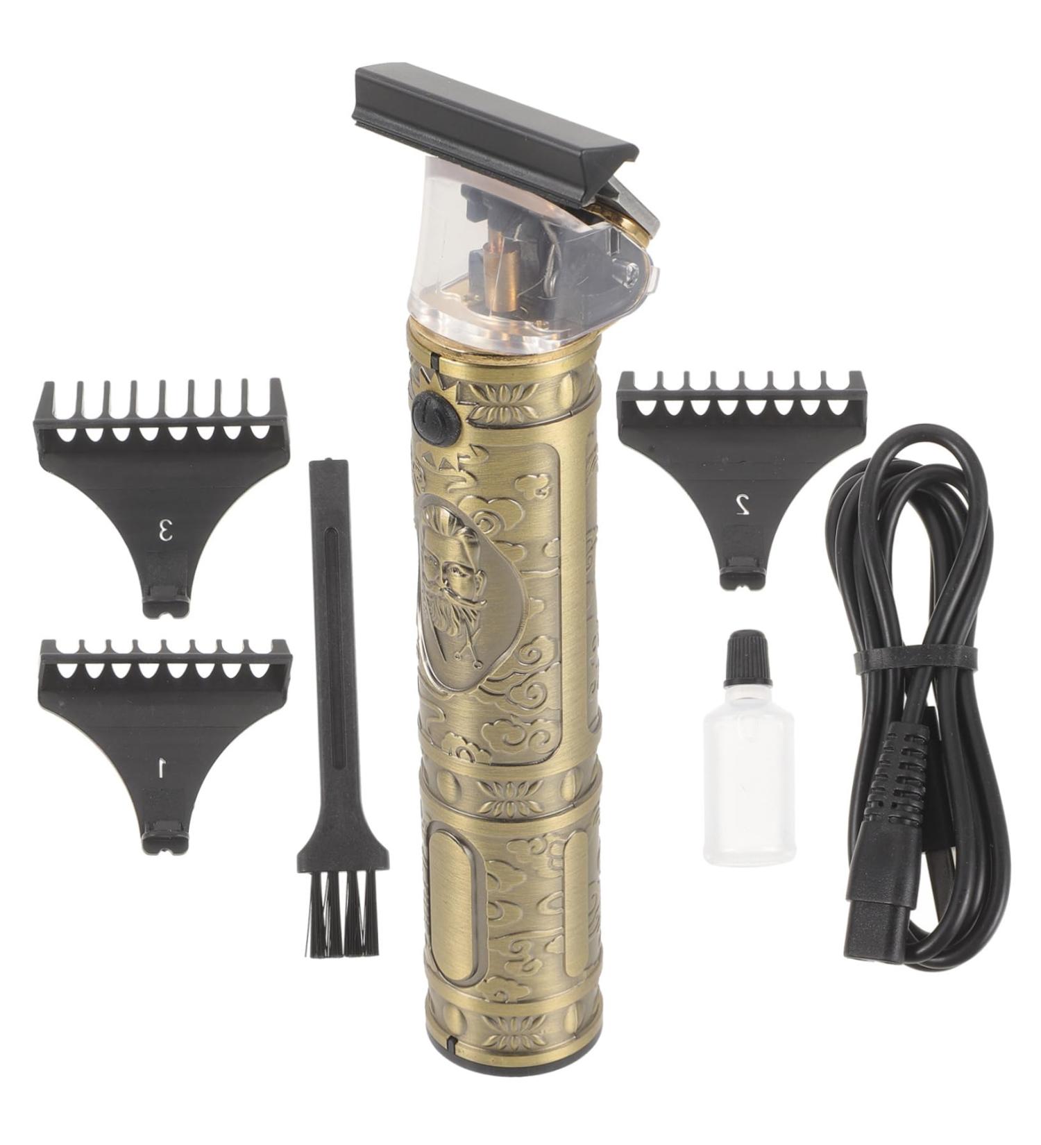 Buy Housoutil Clipper USB Charging Retro Hair Trimmers - Electric Grooming Tool for Haircuts & Leg Hair | Fast International Shipping - Buy Online on GoSupps.com