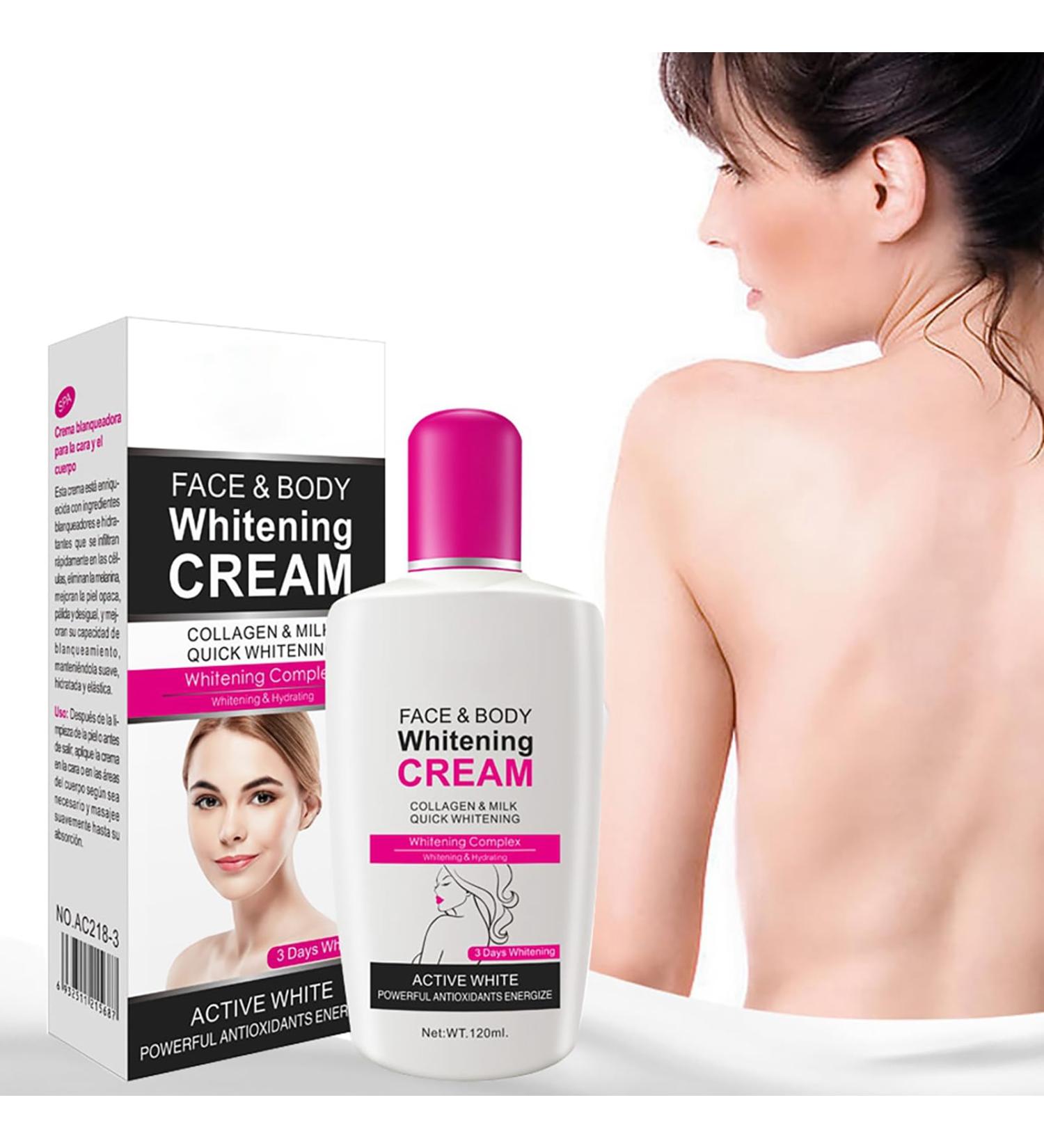Body Cream - Skin Lightening Cream - Body Moisturiser Women - Body Skin Care Collagen Boost Improve Dullness - Hydrating Lotion Face Smooth Restore Elasticity Softy Silky - Firm Radiant Reduce Dryness - Buy Online on GoSupps.com