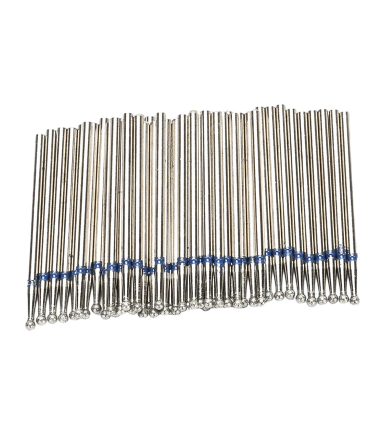 50Pcs Nail Drill Bit Cuticle Cleaning Ball Head Nail Drill for Gel Nails Professional Drill Nail Drill Bits Set Nail Drill Bits for Acrylic Nails La5 - Buy Online on GoSupps.com