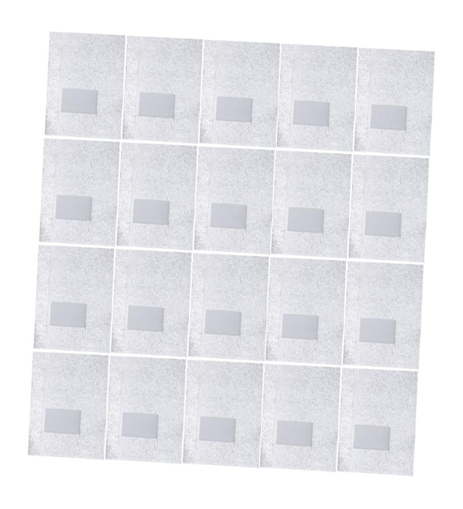 Lot De 100 Feuilles De Papier Aluminium Ondul Dissolvant Pour Ongles En Gel Taille Standard Fourniture De Manucure Professionnelle Adapt Pour Ongles En Gel Et Usage Salon Domicile - Buy Online on GoSupps.com