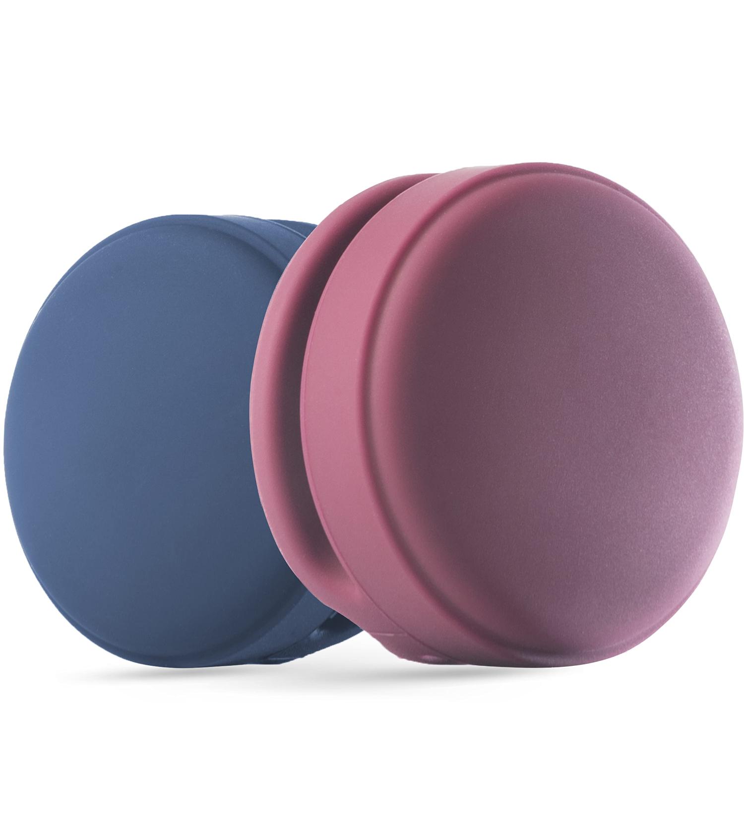 2 Pack Upgraded AirTag Dog & Cat Collar Holders - Navy Blue Silicone Case for Apple AirTag - Fits 3/8 to 1 inch Collar Sizes - Buy Online on GoSupps.com