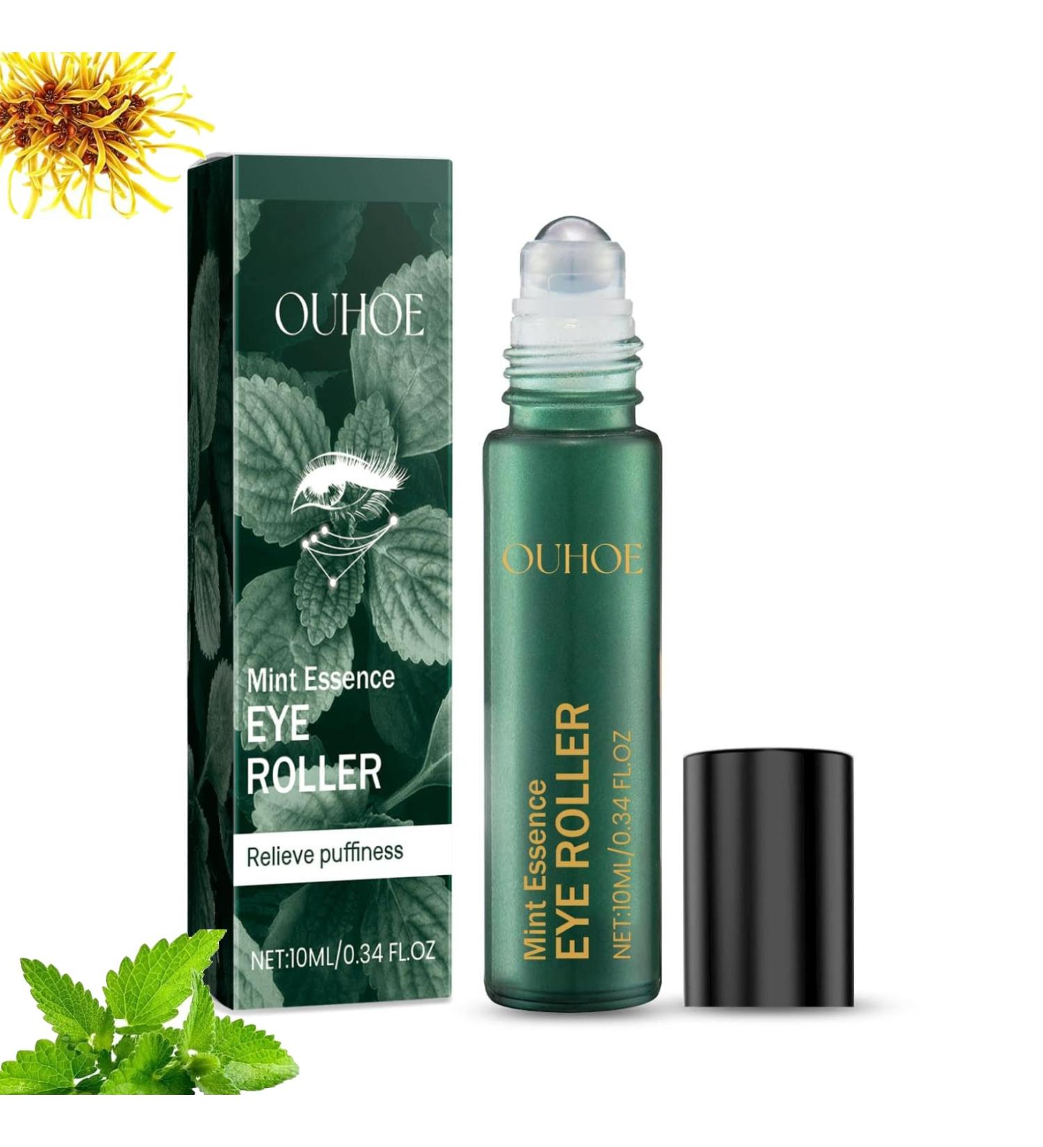 Eye Roller Serum with Mint Essence Vitamin C and Peptides - Energizing Serum for Dark Circles and Puffiness Fine Lines Serum (1pc) - Buy Online on GoSupps.com