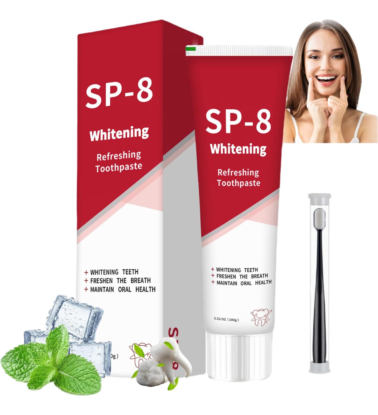 Probiotic Toothpaste Sp 8 Whitening Toothpaste SP-8 Super Probiotic Toothpaste Sp-8 Toothpaste SP 8 Deep Cleansing Care Toothpaste (1 pc) - Buy Online on GoSupps.com