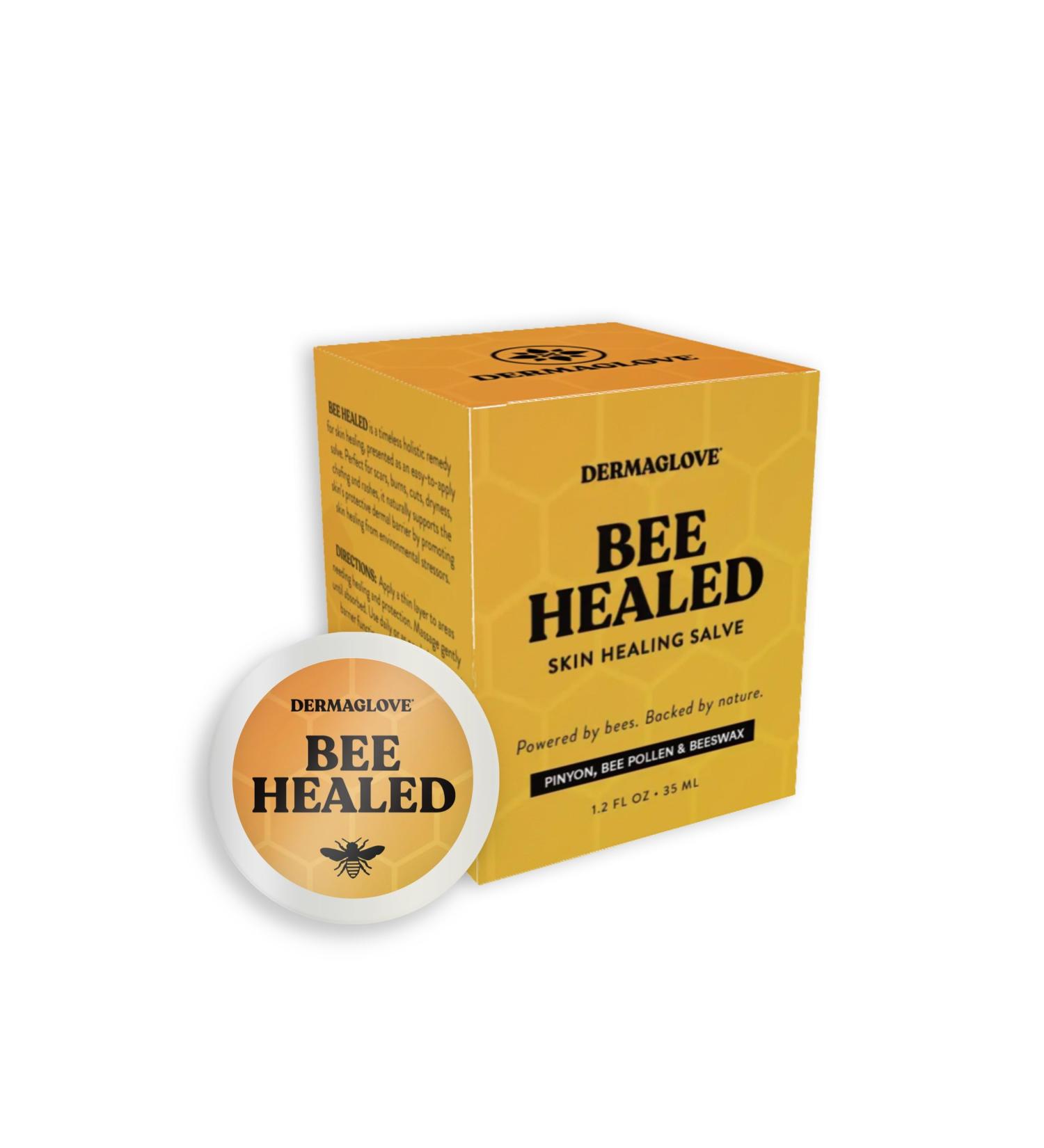 Bee Healed - Conditioning Salve with Pinyon Resin Honey Propolis Bee Pollen & Almond Oil - 1.2 Fl Oz (Pack of 1)