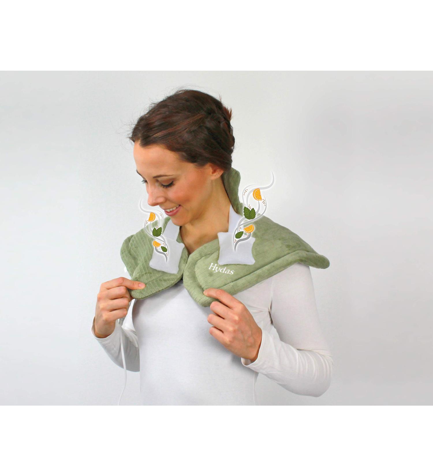 Hydas Neck/Shoulder Heating Pad with Scented Cover - Stress Relief & Comfort for International Shipping - Buy Online on GoSupps.com
