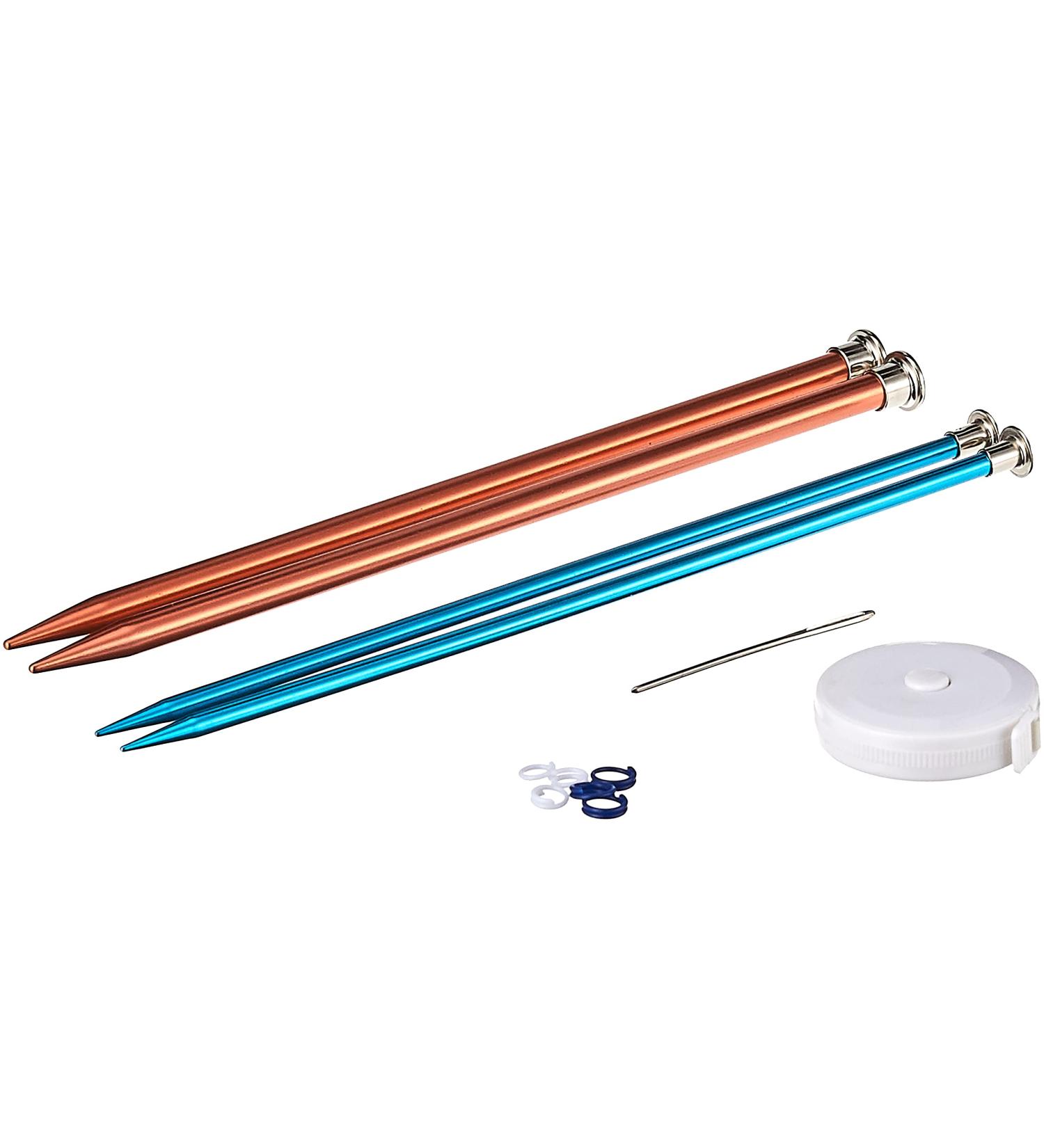 Boye Yarn Knitting for Beginners Kit with 9 Patterns - Start Your Knitting Journey Now! - Buy Online on GoSupps.com