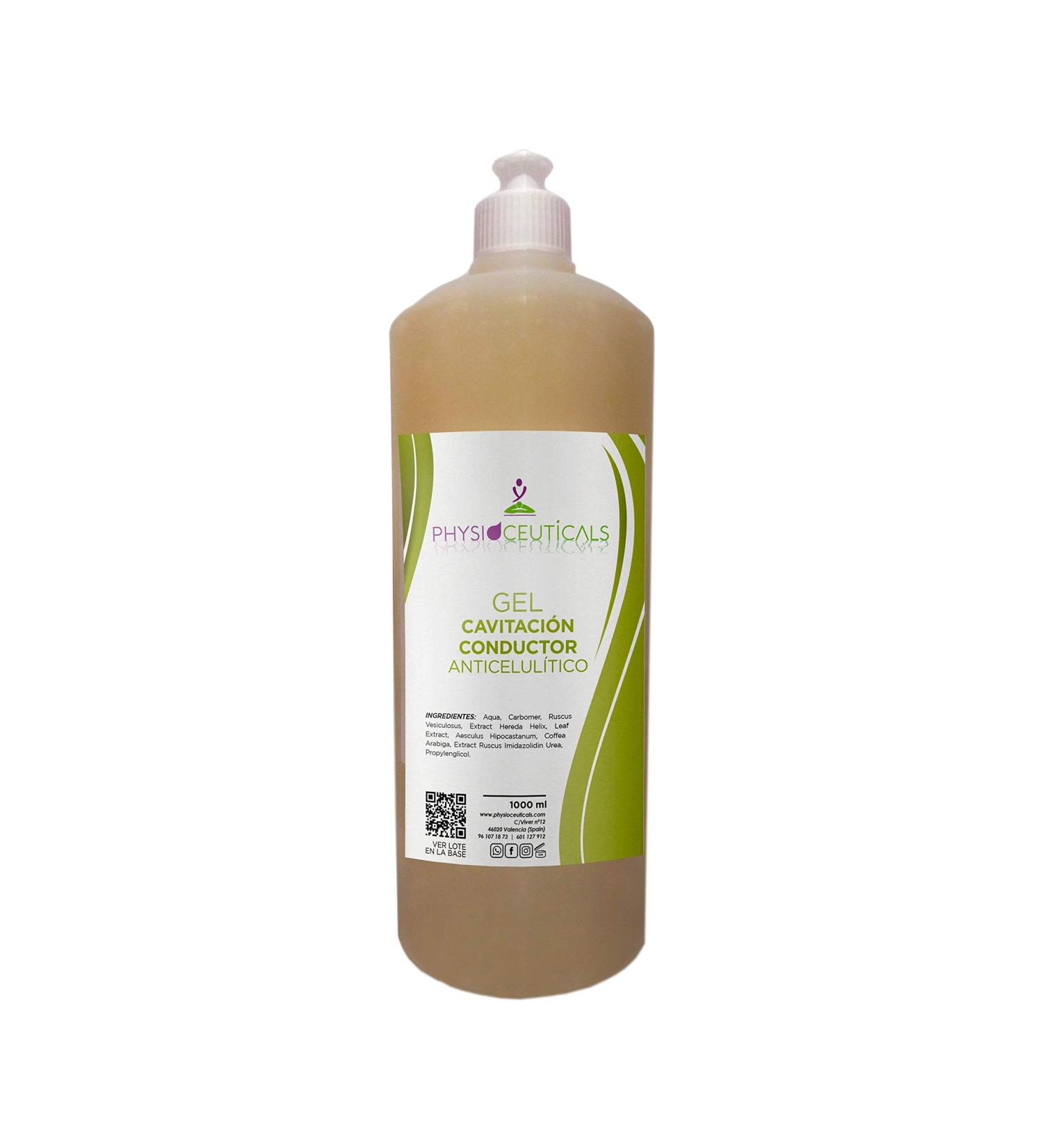 Geleidende cavitategel tegen cellulite 1000 ml Ruscus Vesciculus Estract Hereda Helix Leaf Extract Aesculus Hippocastanum Coffea Arabiga - Buy Online on GoSupps.com